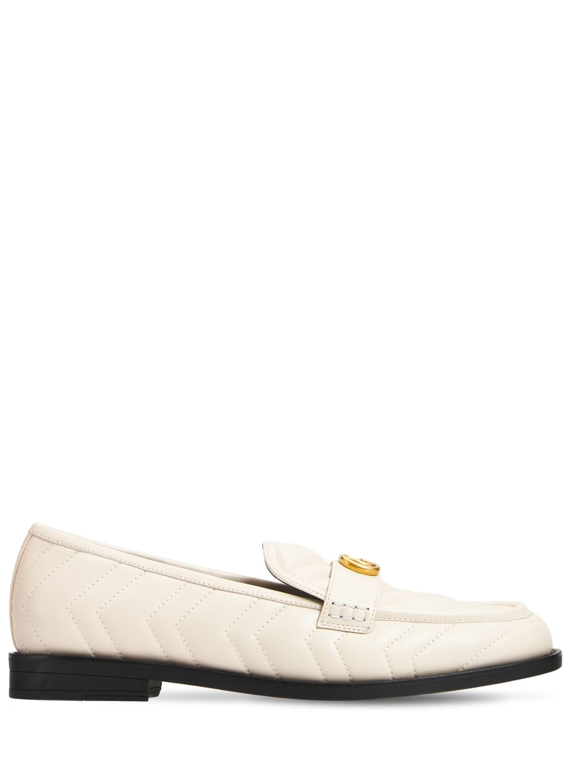 GUCCI 15mm Marmont Matelassé Leather Loafers
