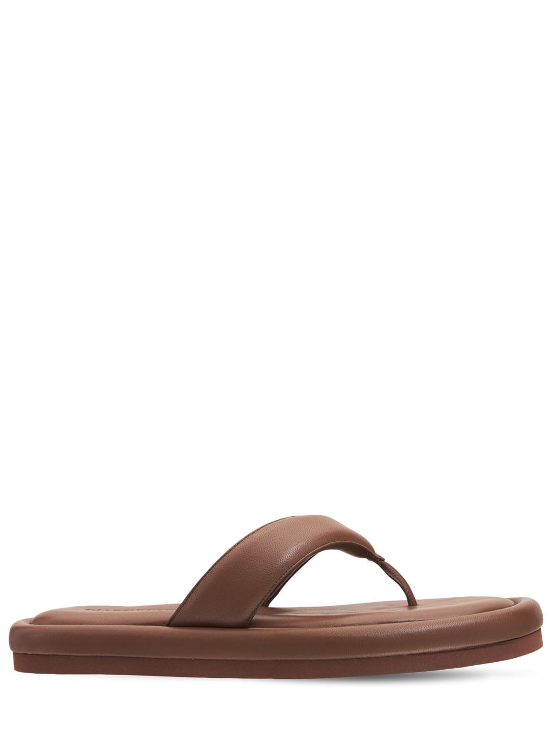 GIA BORGHINI 20mm Padded Leather Thong Sandals