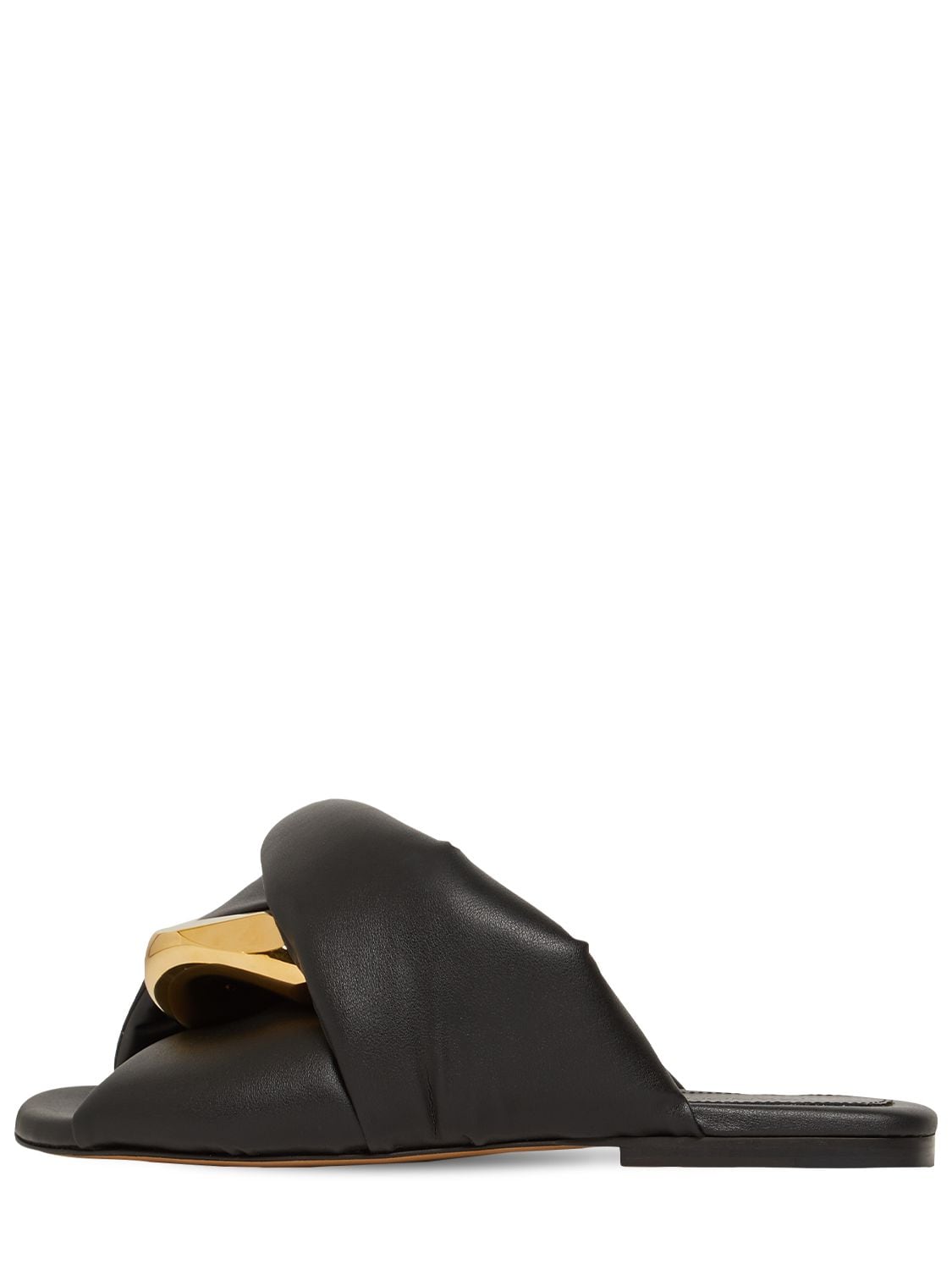 jw anderson embellished leather mules