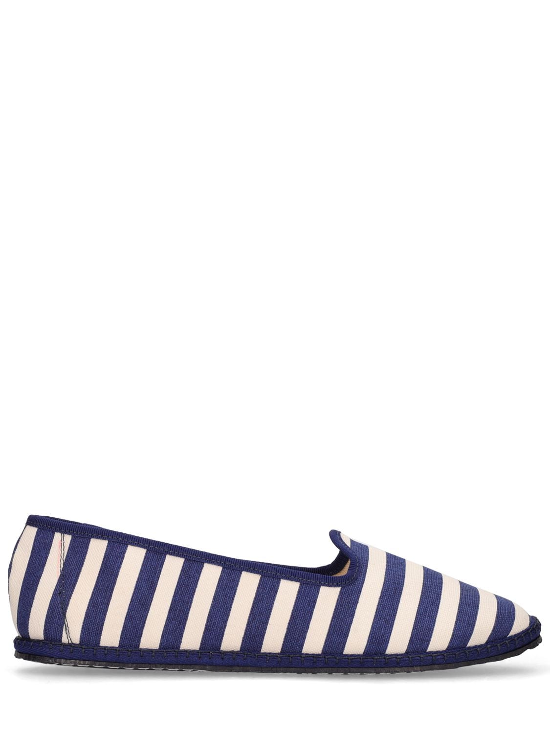 Vibi Venezia - 10mm gondola blu 캔버스 로퍼 - 블루/화이트 | Luisaviaroma