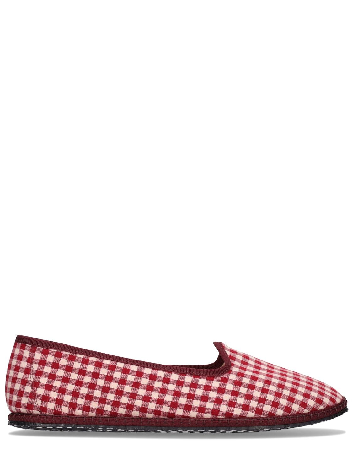 VIBI VENEZIA 10MM TATIANA CANVAS LOAFERS