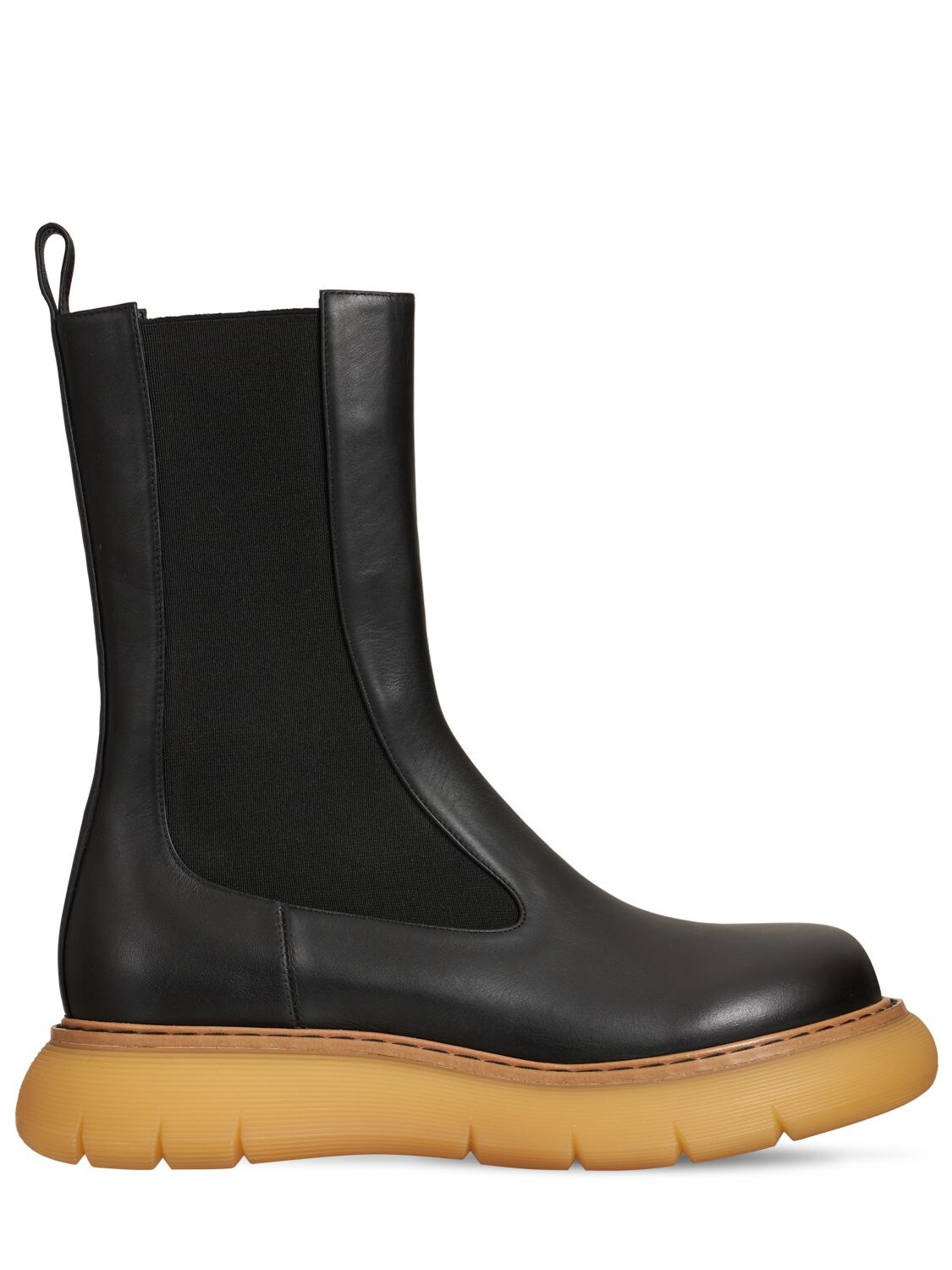 KHAITE 30MM BLEECKER LEATHER CHELSEA BOOTS