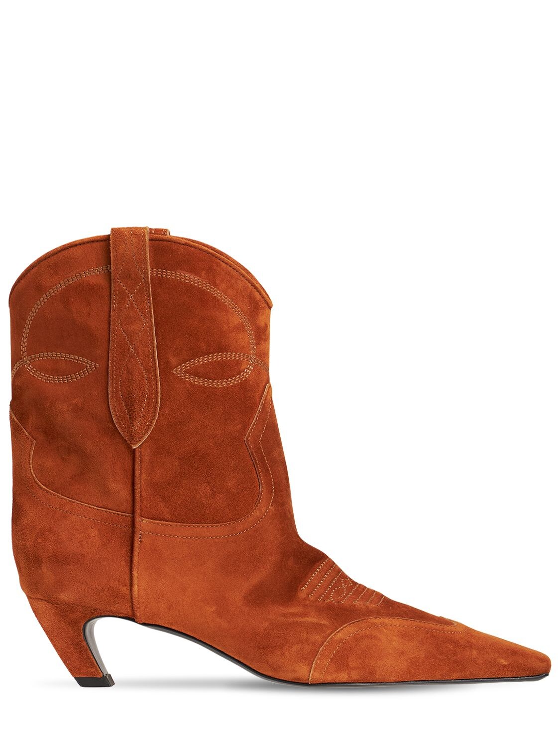 50mm Dallas Suede Ankle Boots