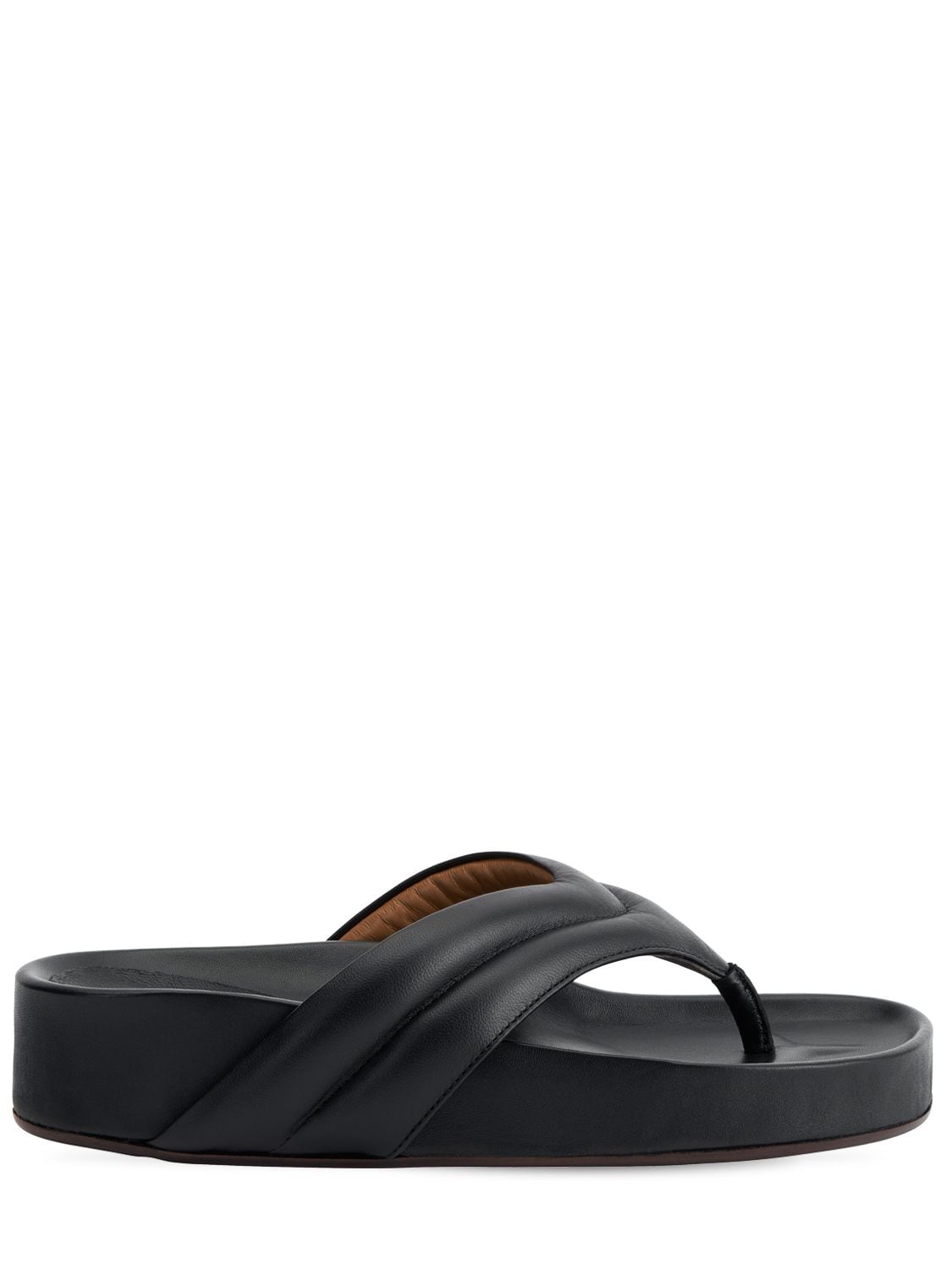 ATP ATELIER 30MM BELLANO LEATHER THONG SANDALS