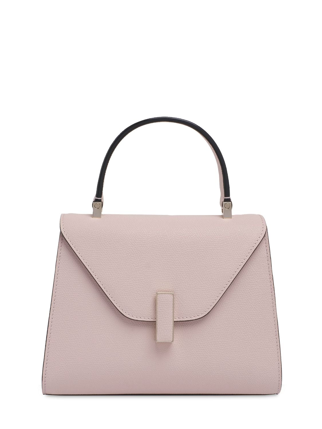 Valextra Mini Iside Grained Leather Bag In Peonia
