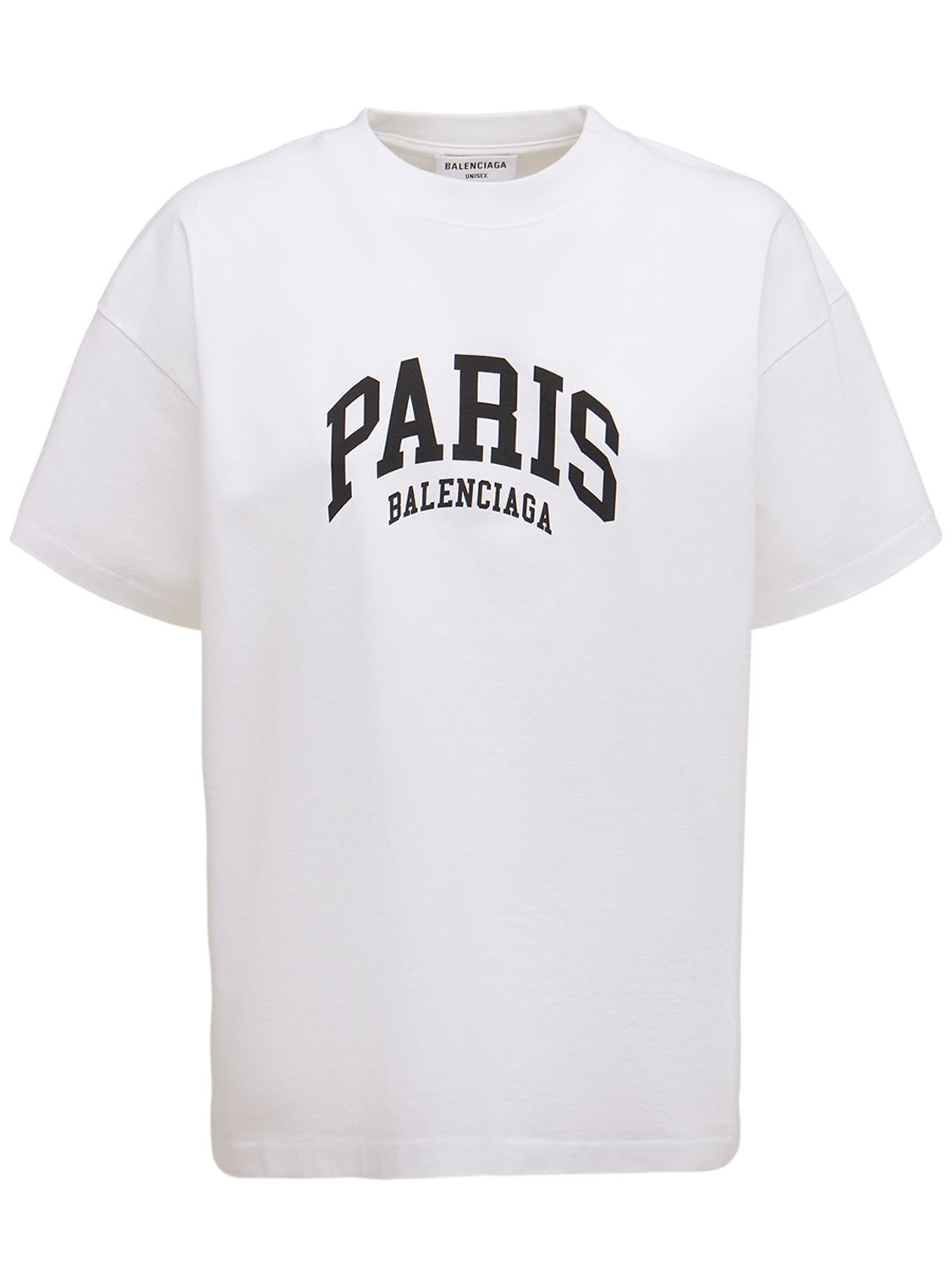 Maison Balenciaga Cotton T-shirt – WOMEN > CLOTHING > T-SHIRTS