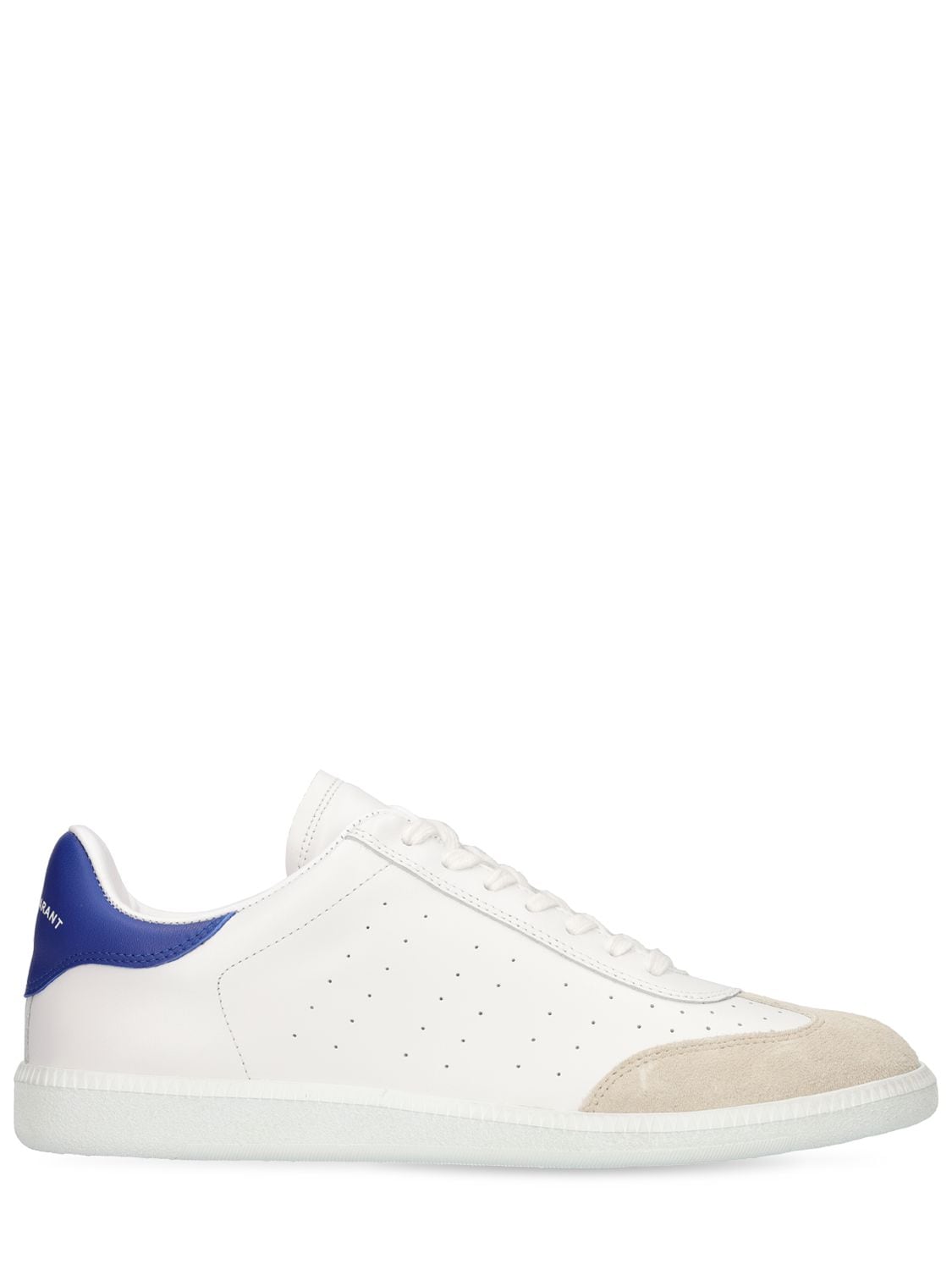 ISABEL MARANT BRYCY LEATHER LOW TOP SNEAKERS