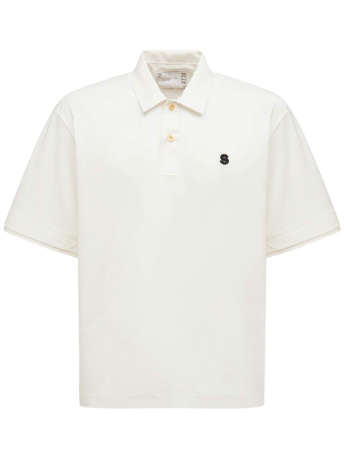 S Embroidered Cotton...