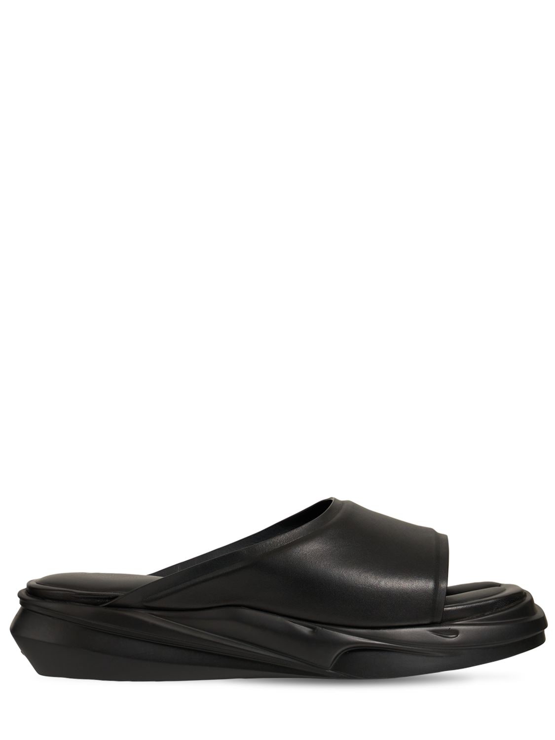 1017 ALYX 9SM Mono Leather Slide Sandals