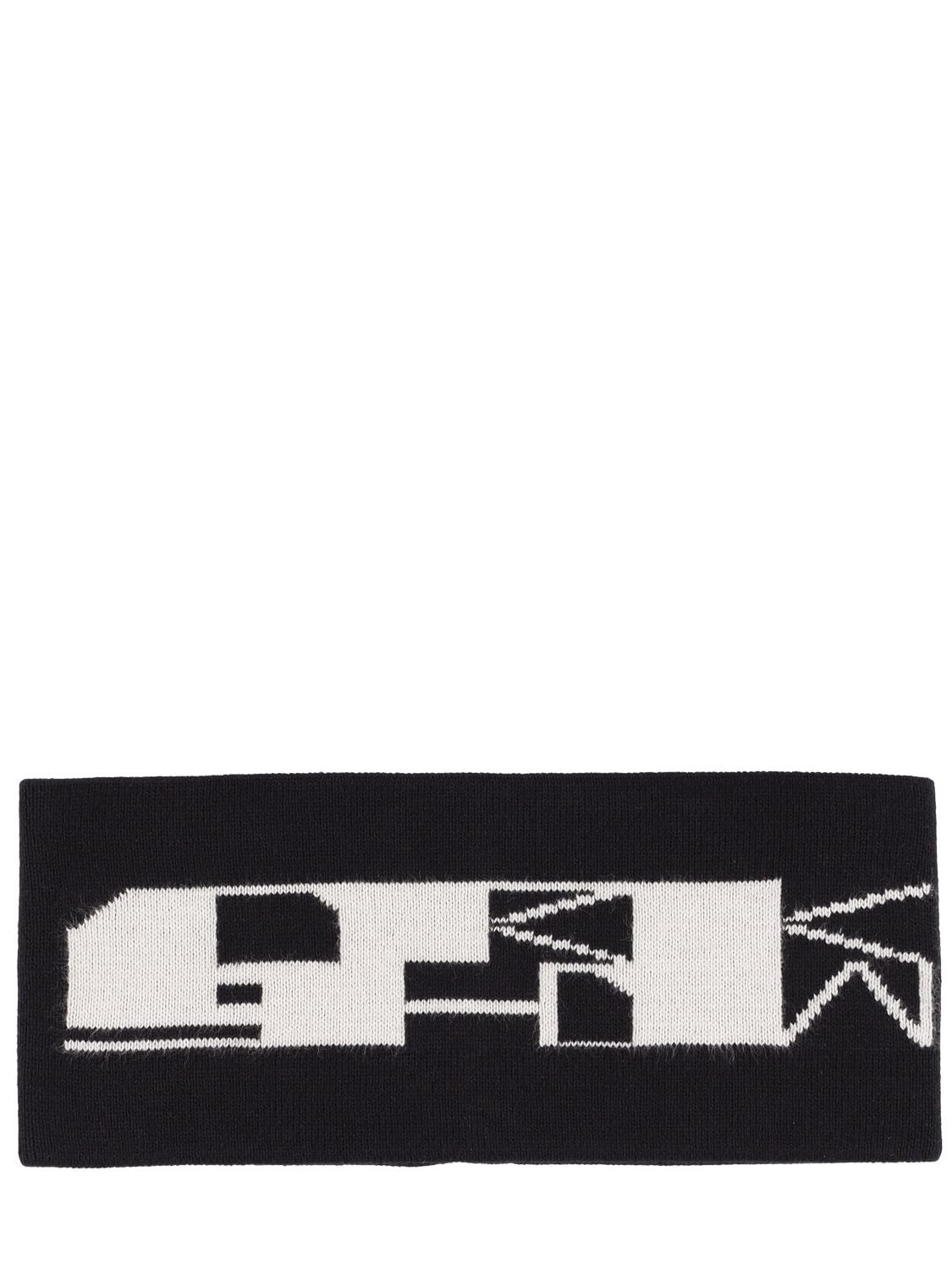 Logo Cotton Jersey Headband