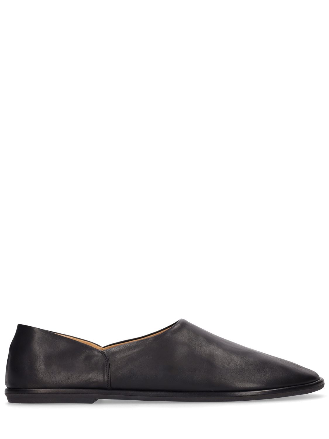 Canal Nappa Leather Slip-on Loafers