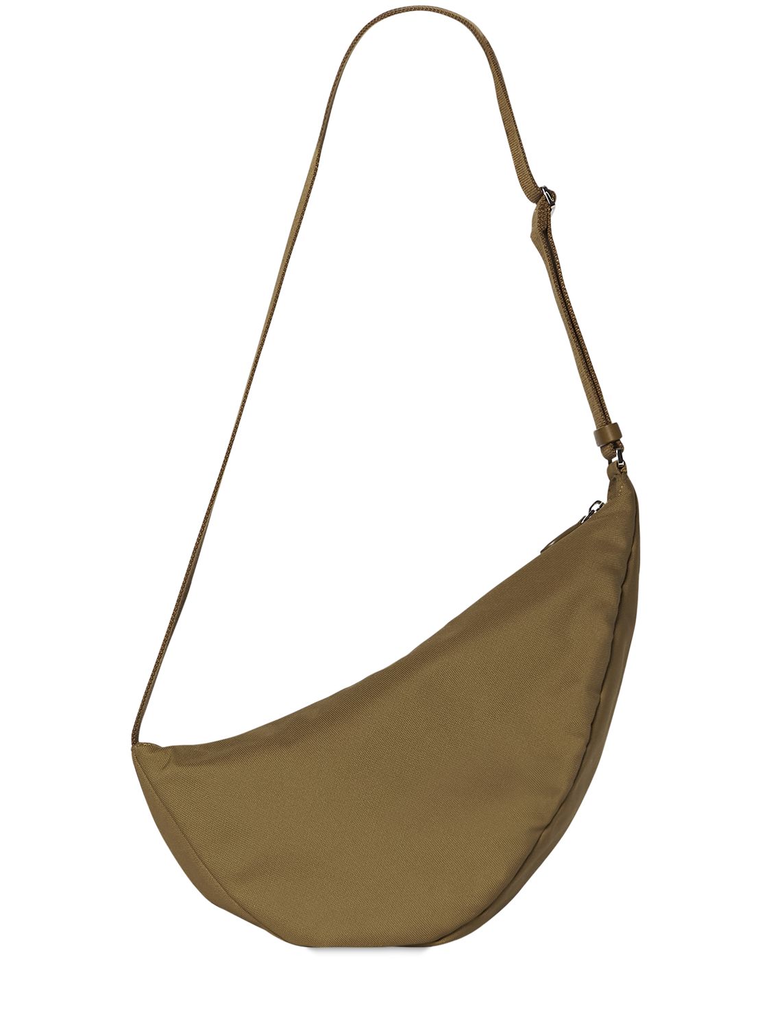 The Row Slouchy Banana Ii Nylon Shoulder Bag In Taupe