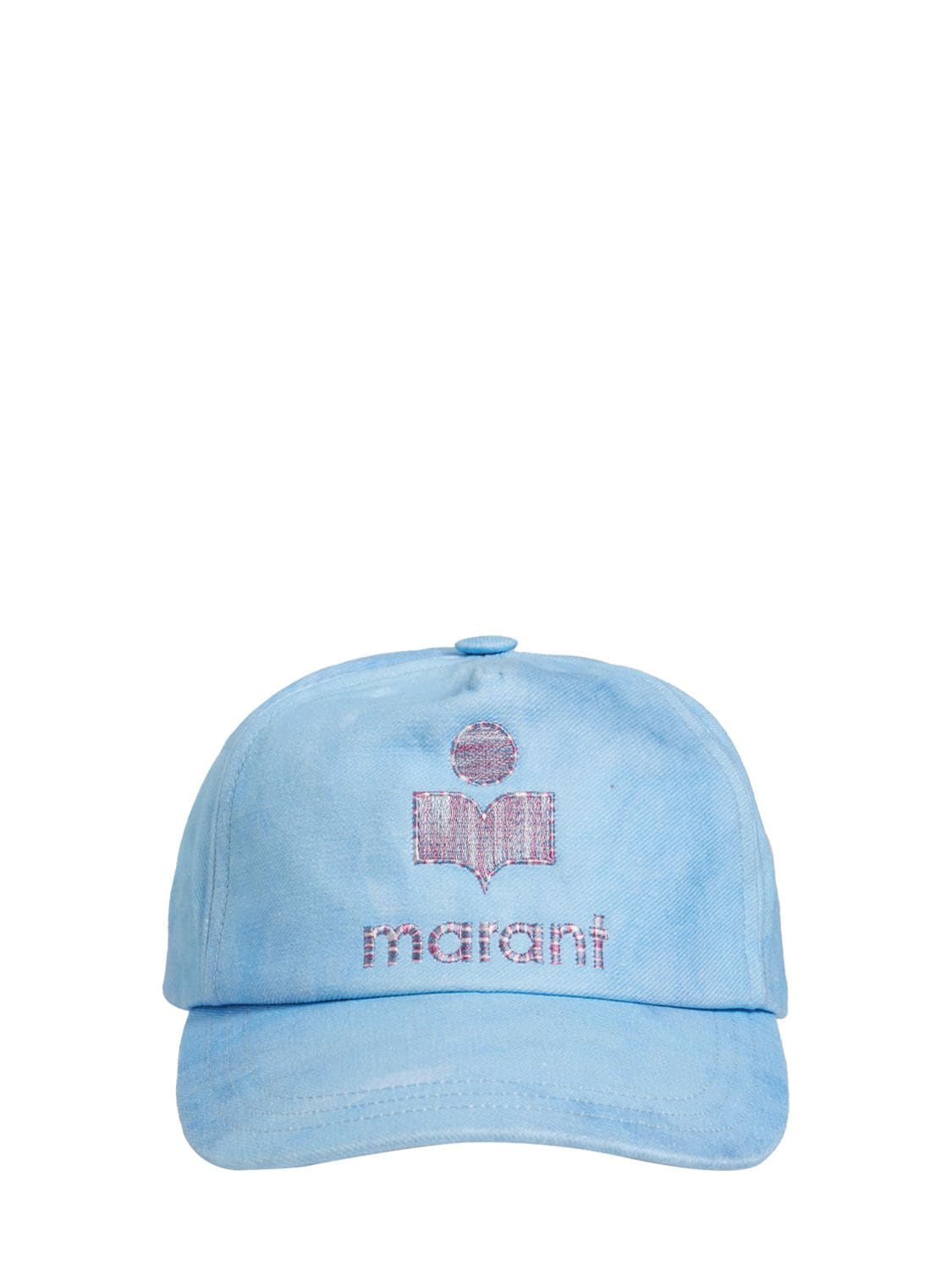 ISABEL MARANT TYRON LOGO刺绣棉质棒球帽
