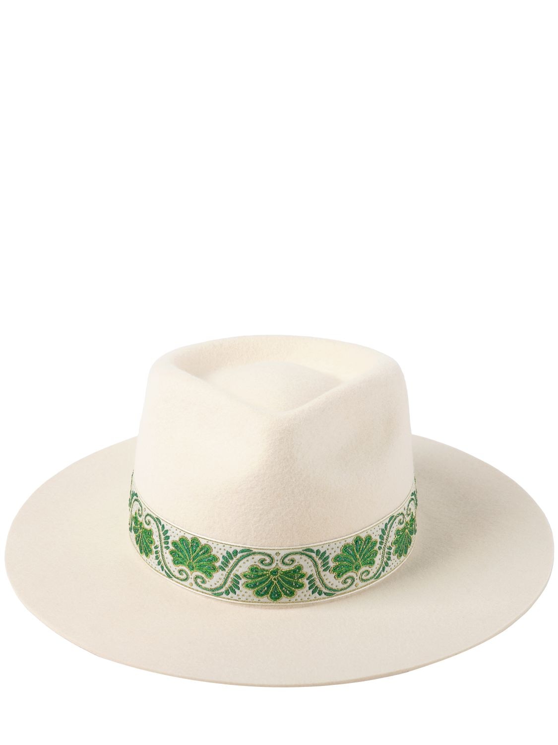 LACK OF COLOR IVY BEVERLY WOOL FEDORA HAT