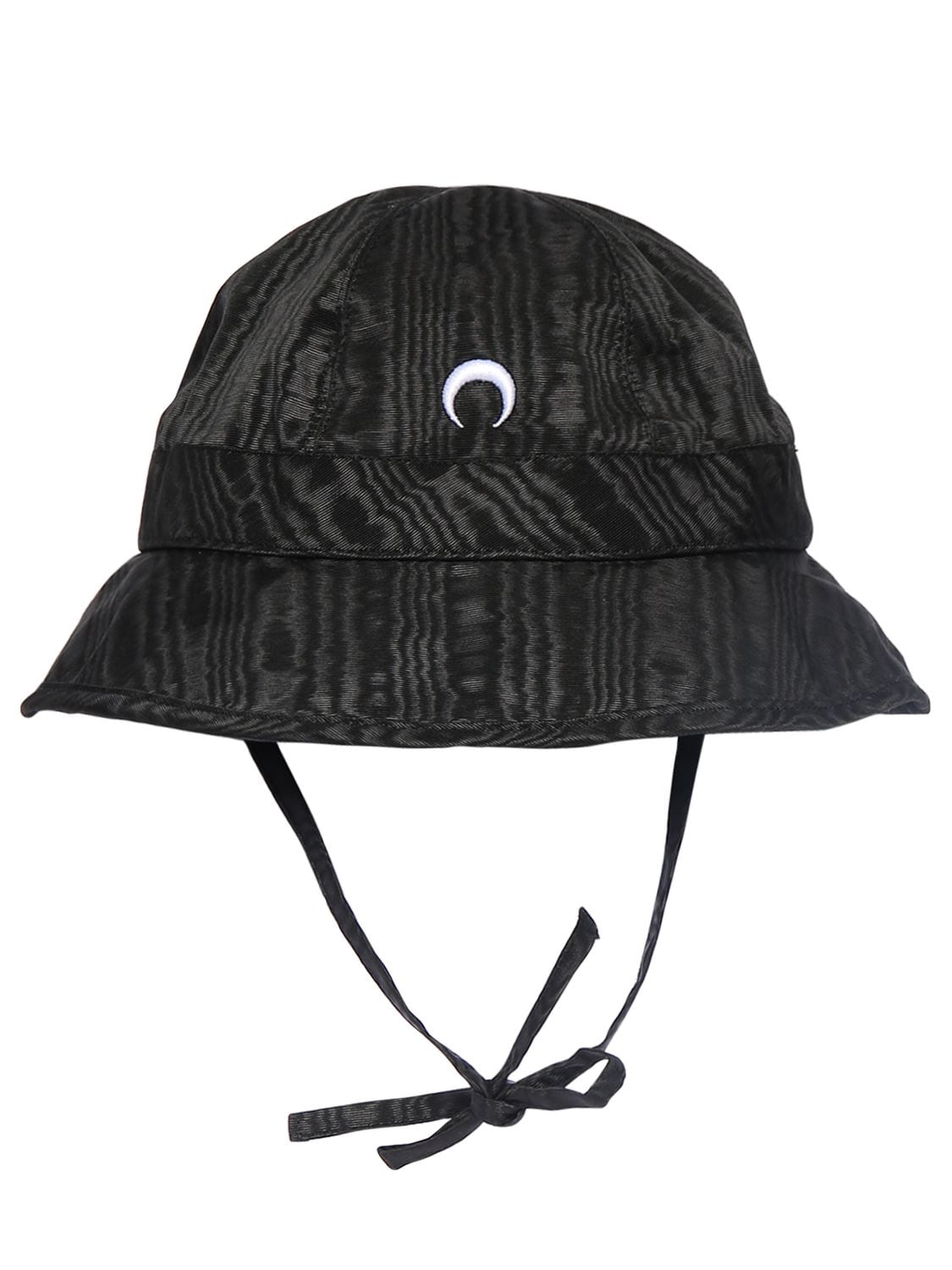 Moon Embroidery Recycled Bucket Hat