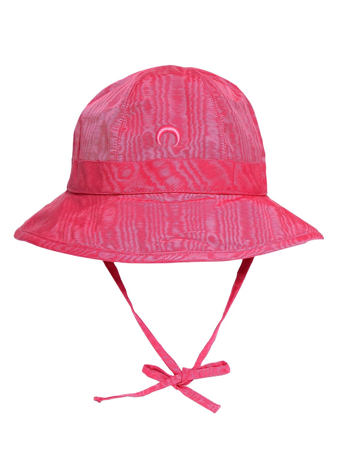 Embroidered Moon Bell Bucket Hat