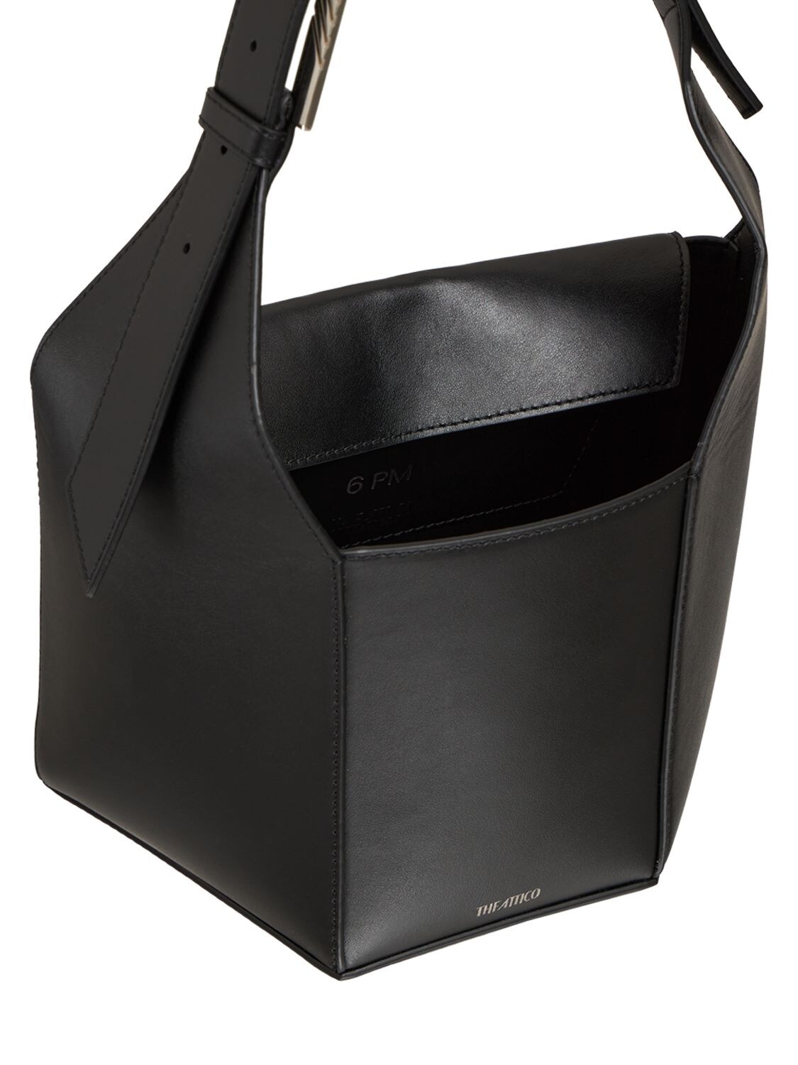 Small 6pm leather shoulder bag - The Attico - Women
