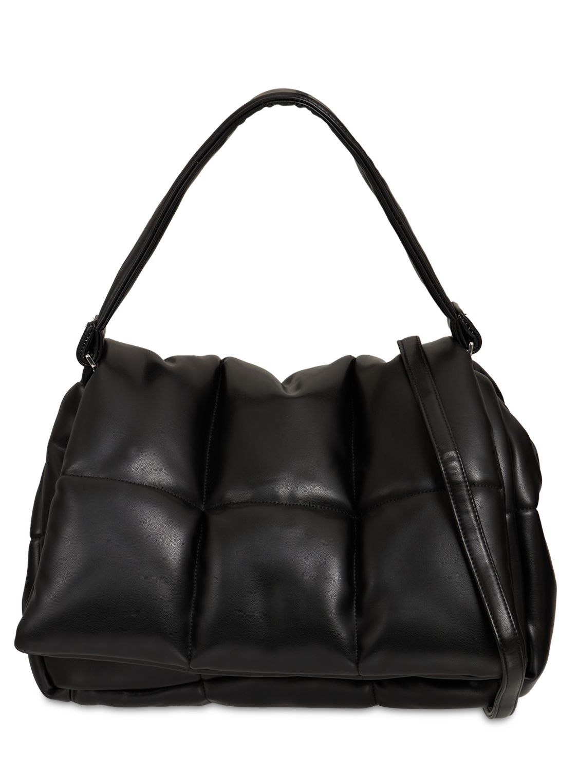 Stand Studio Wanda Faux Leather Shoulder Bag In Black ModeSens