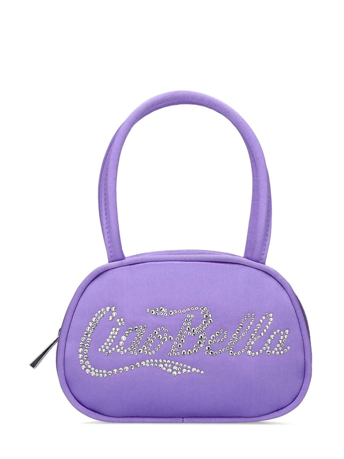 Amini Bella Satin Top Handle Bag