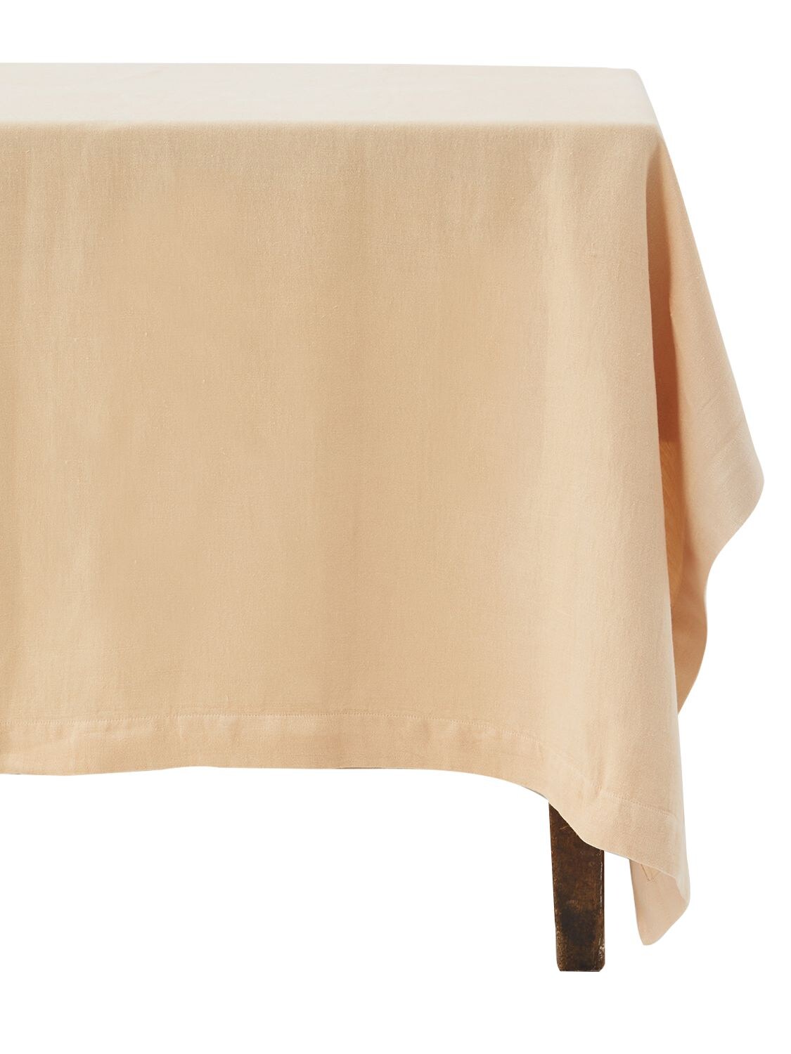 Shop Tekla Linen Tablecloth In Beige