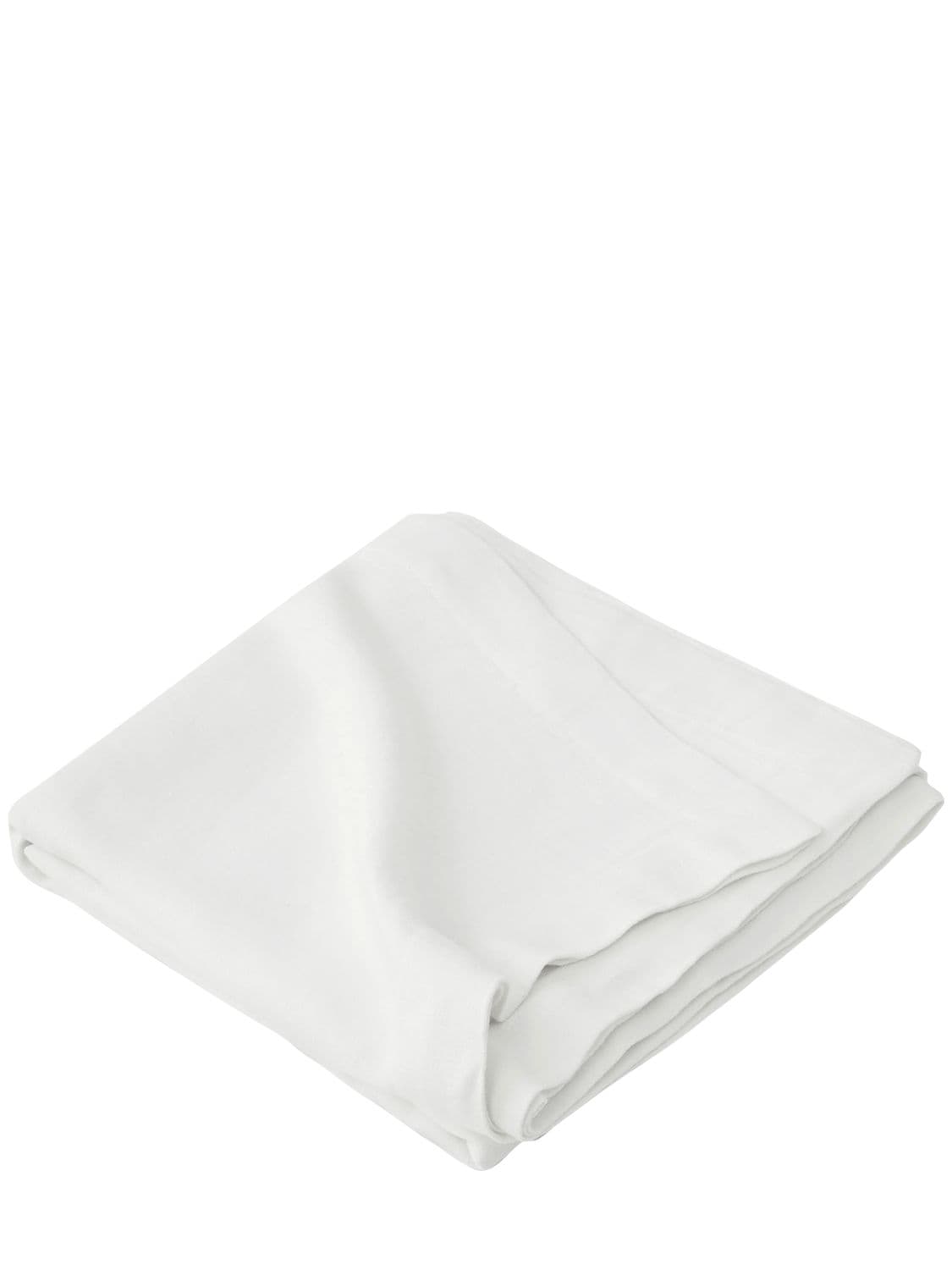 Tekla Linen Tablecloth In Porcelaine