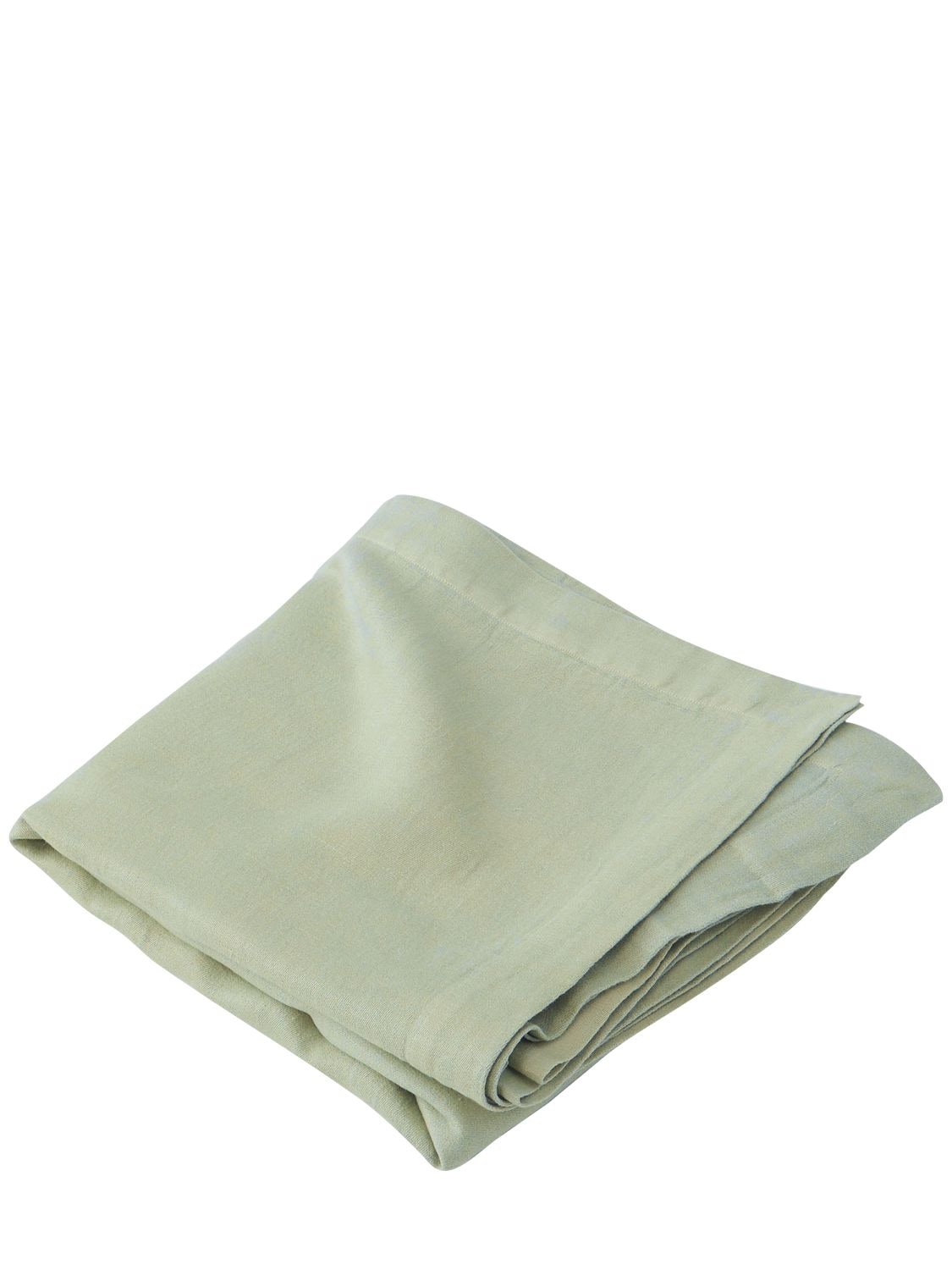 Tekla Linen Tablecloth In Green