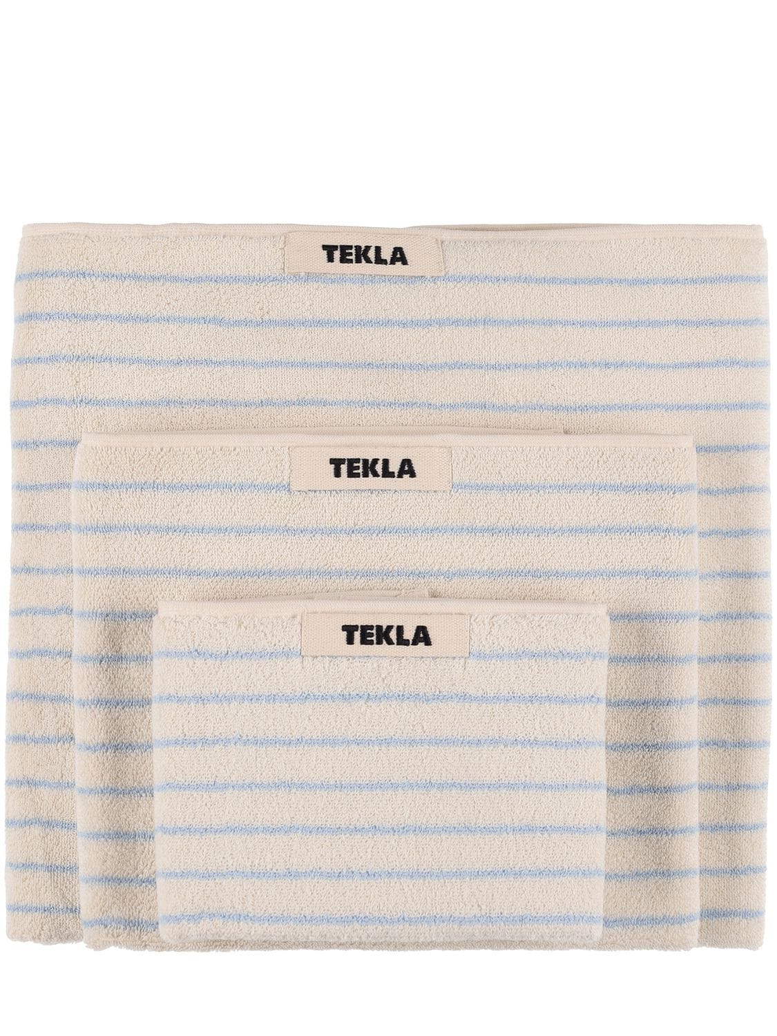 Set Of 3 Organic Cotton Towels