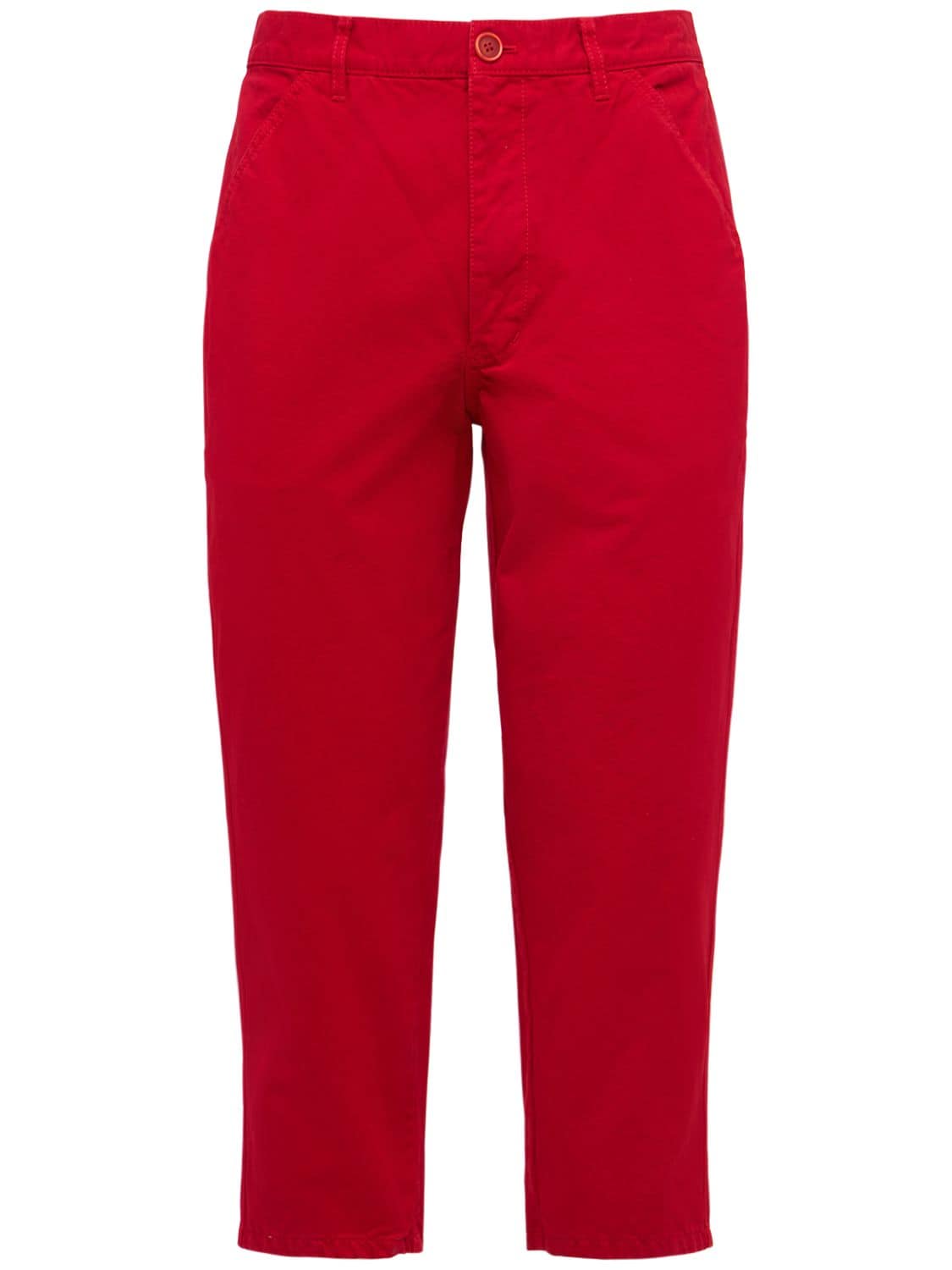 COMME DES GARÇONS SHIRT WIDE COTTON trousers