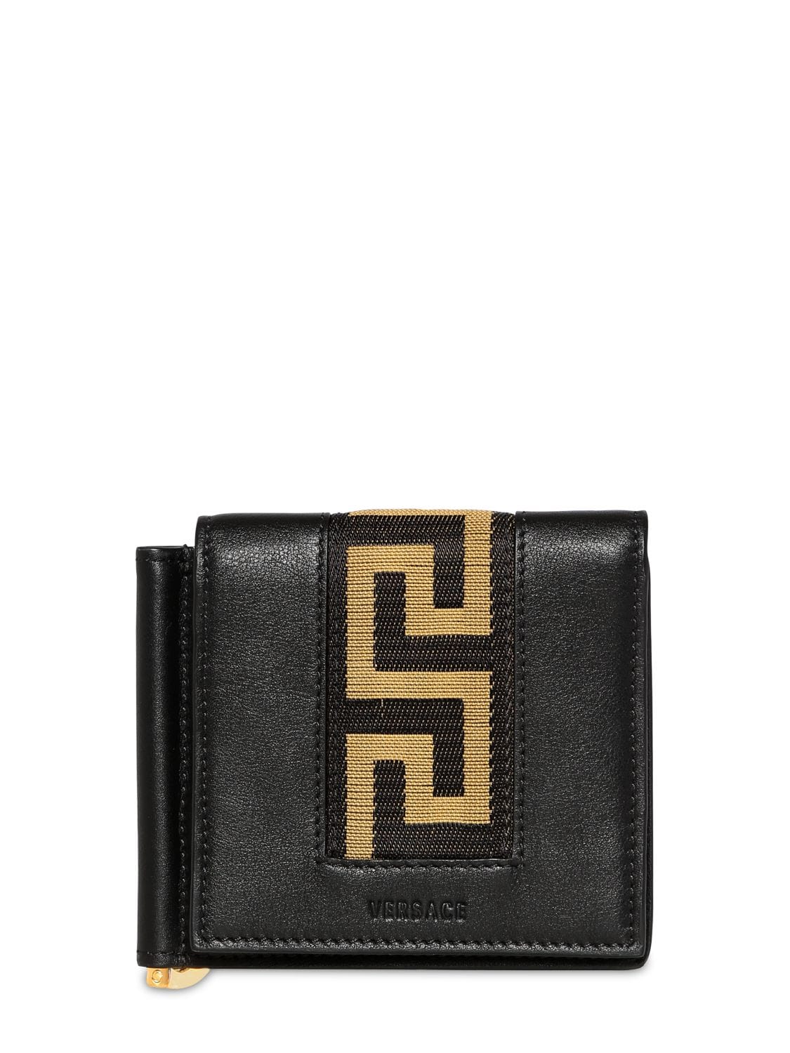 Greca Leather Billfold Wallet
