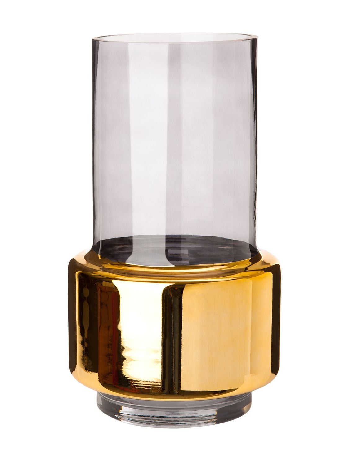 Image of Medium Lobby Smoke Gold Vase