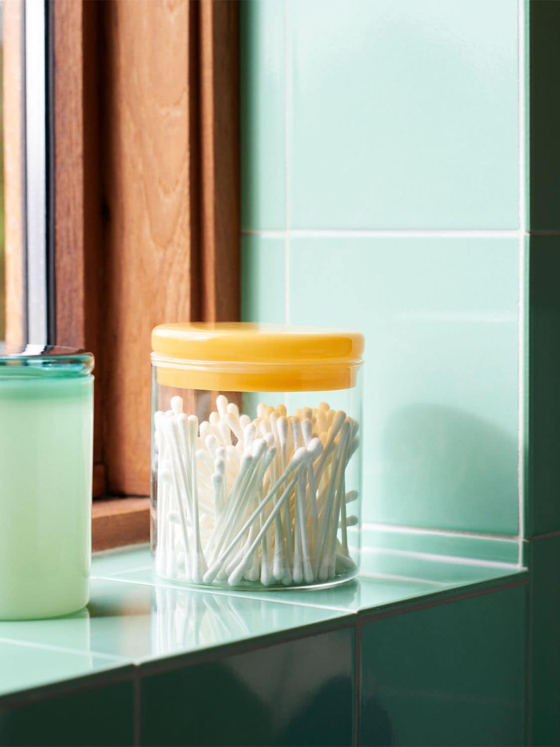 Shop Hay Medium Glass Jar In Transparent