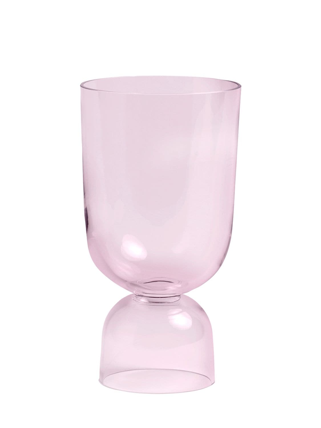 Hay Small Bottoms Up Vase In Soft Pink