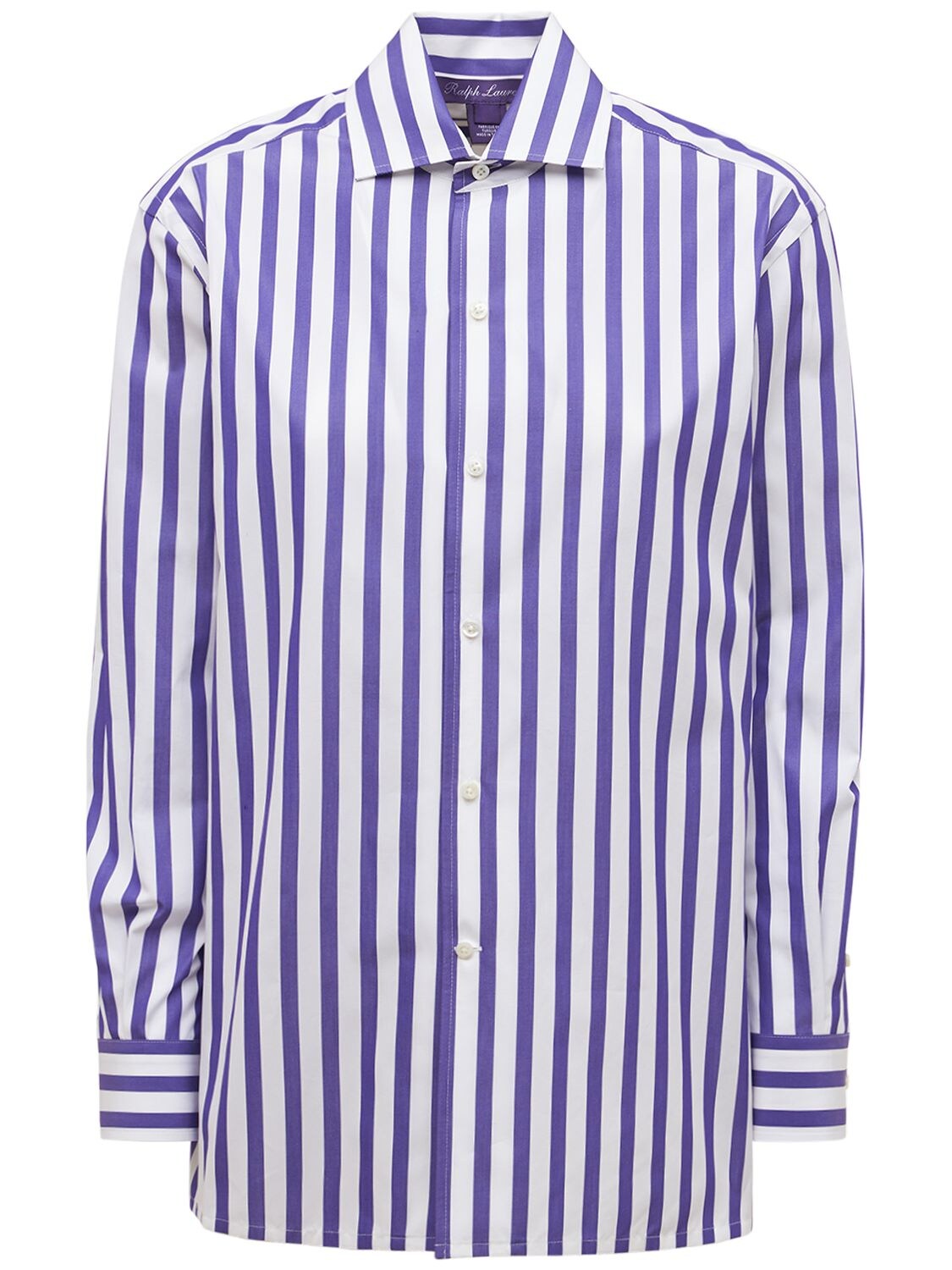 ralph lauren collection striped cotton shirt