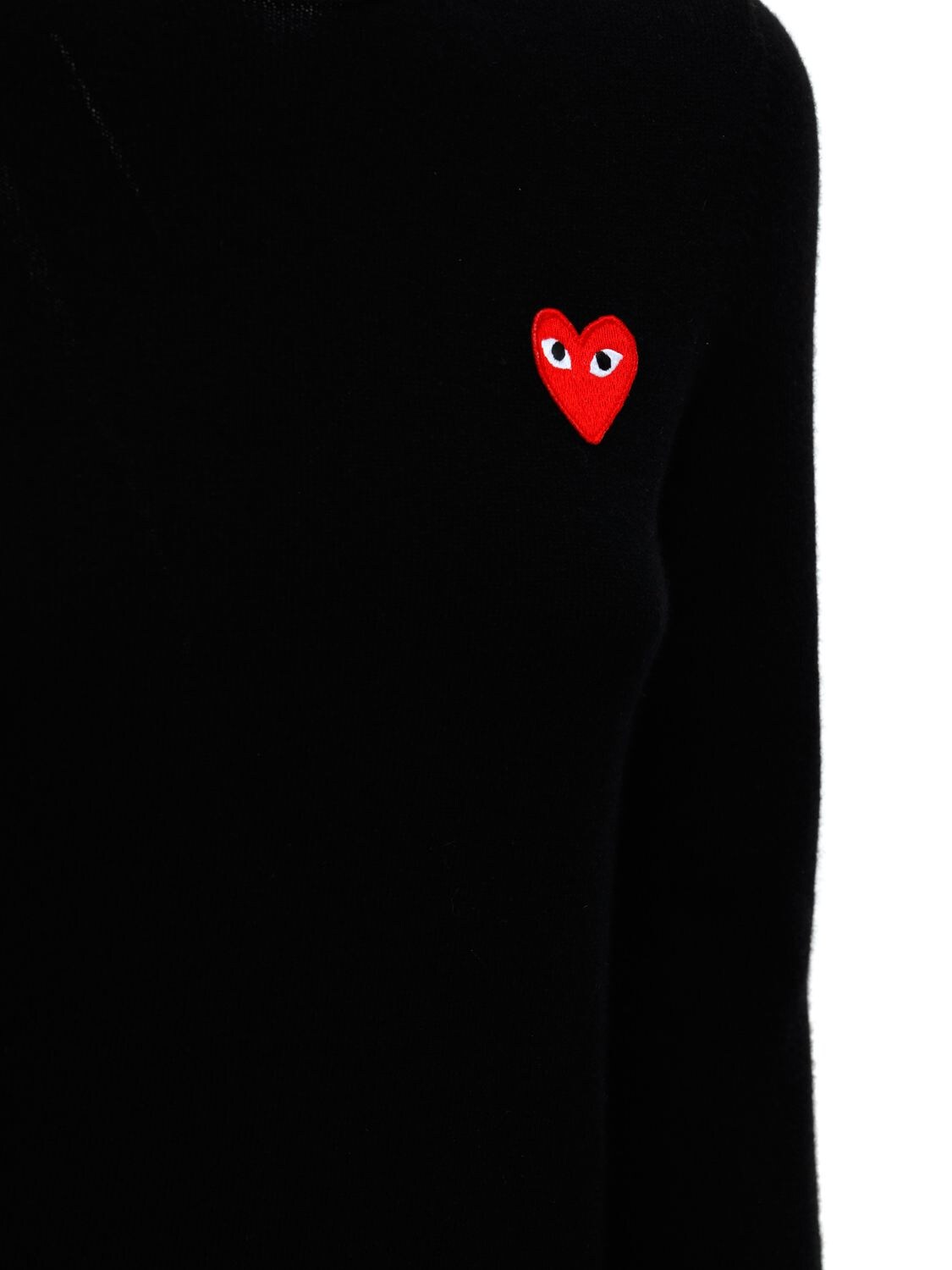 Embroidery Logo Crewneck Sweatshirt - Black — Souletiquette