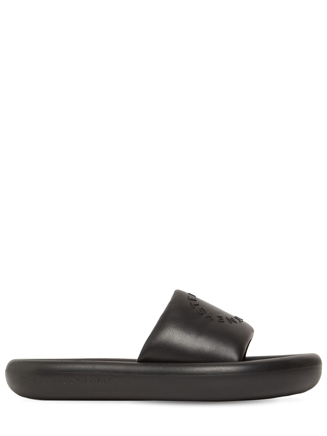 STELLA MCCARTNEY 35mm Air Slide Padded Faux Leather Flats