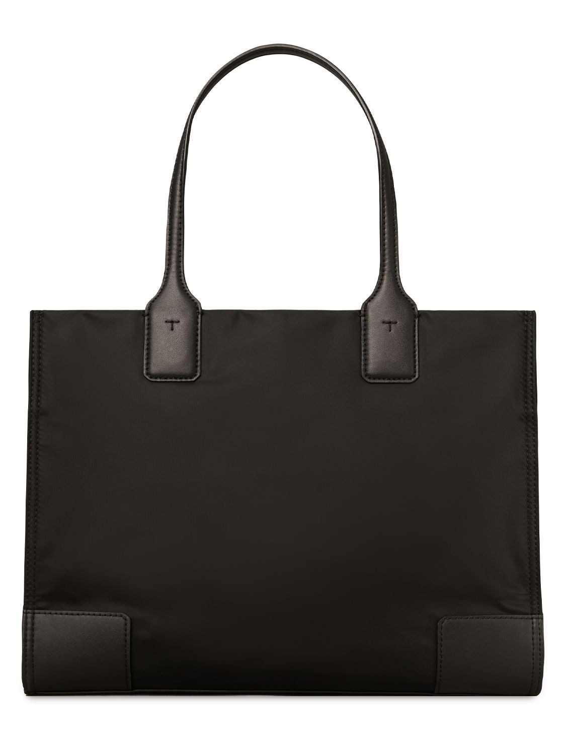 Shop Tory Burch Small Ella Nylon Tote Bag In Black