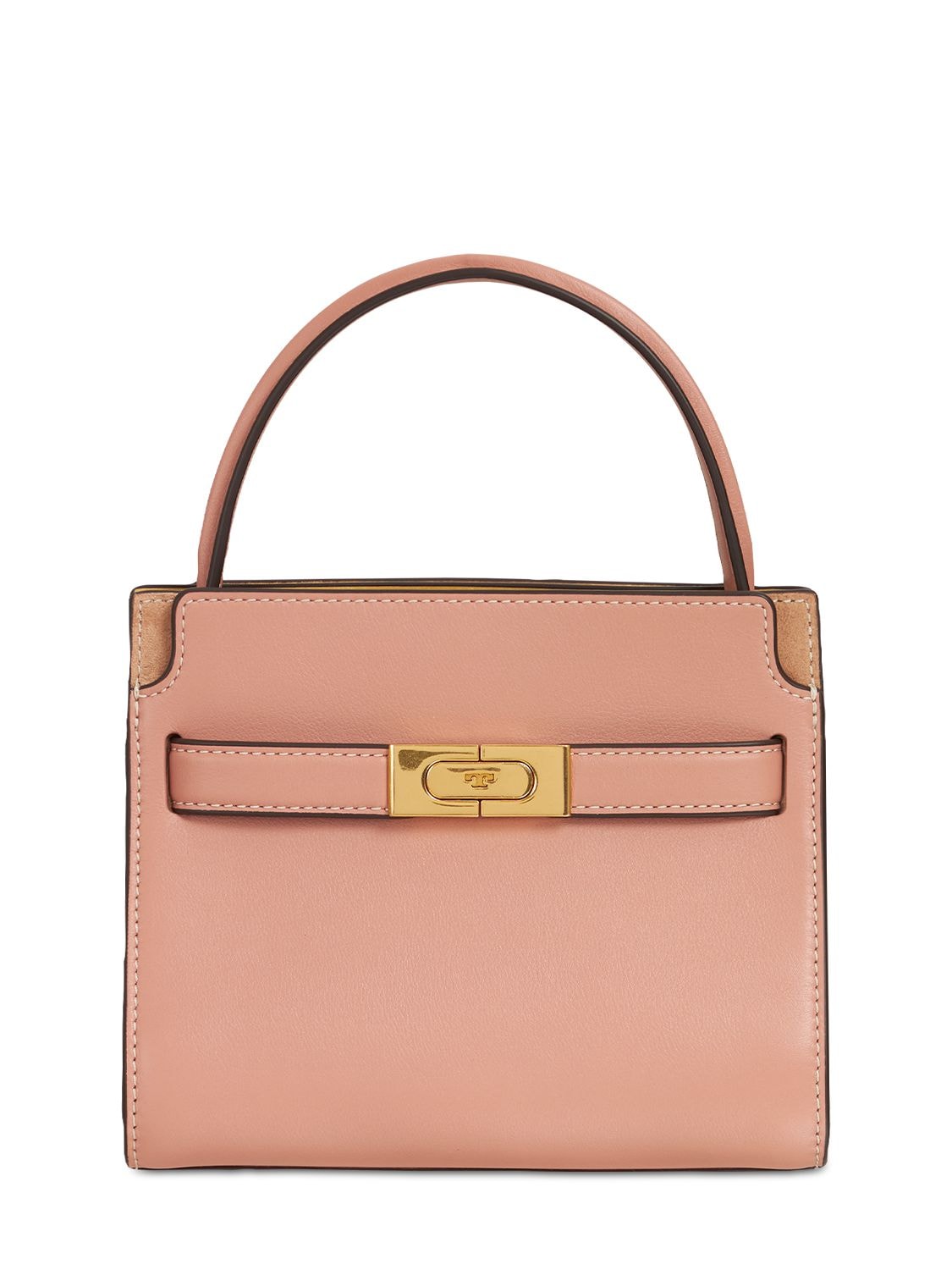 Sm Lee Radziwill Leather Top Handle Bag