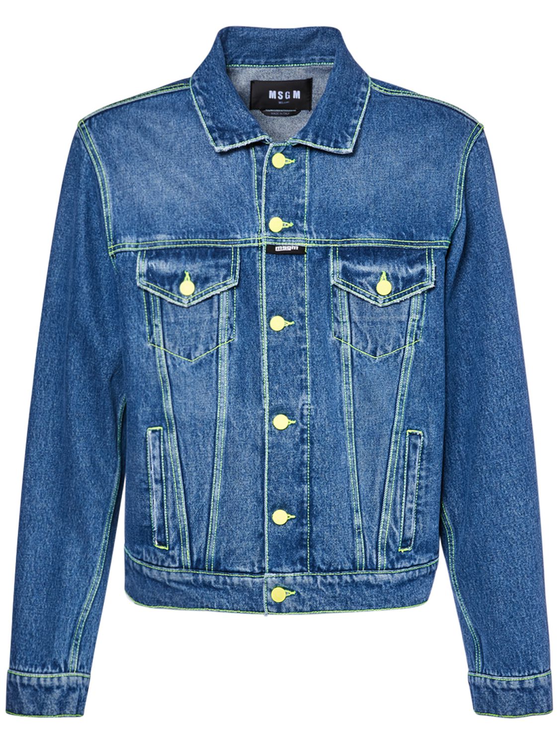 msgm denim jacket
