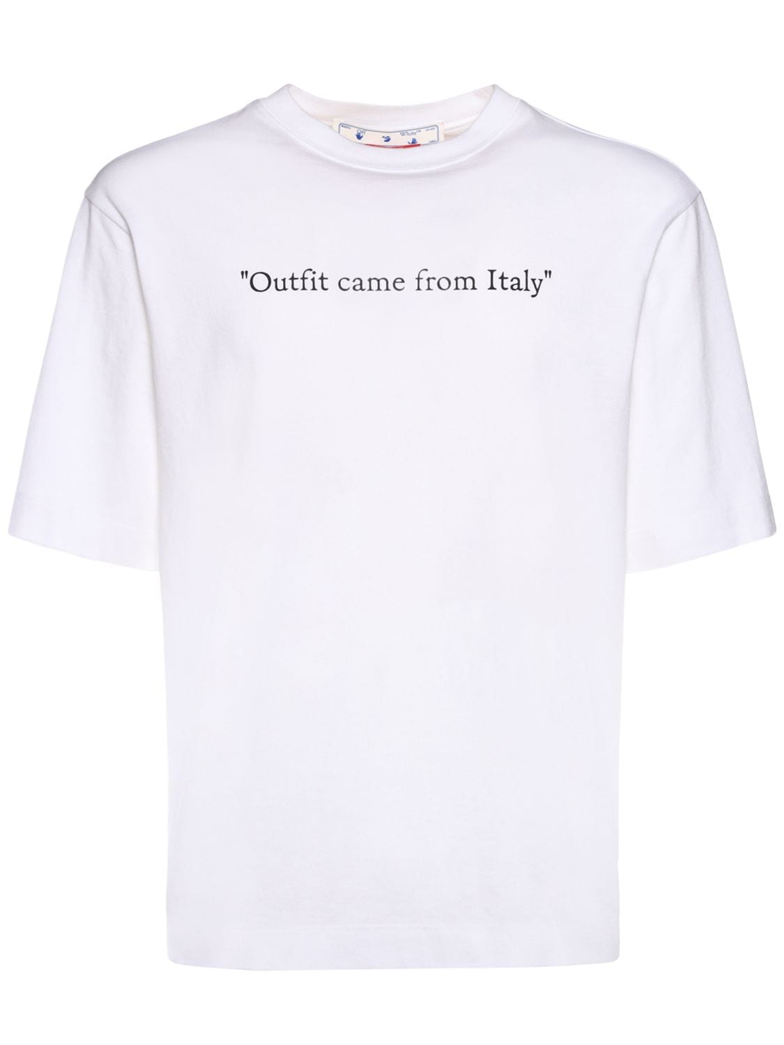 From Italy Printed Cotton T-shirt