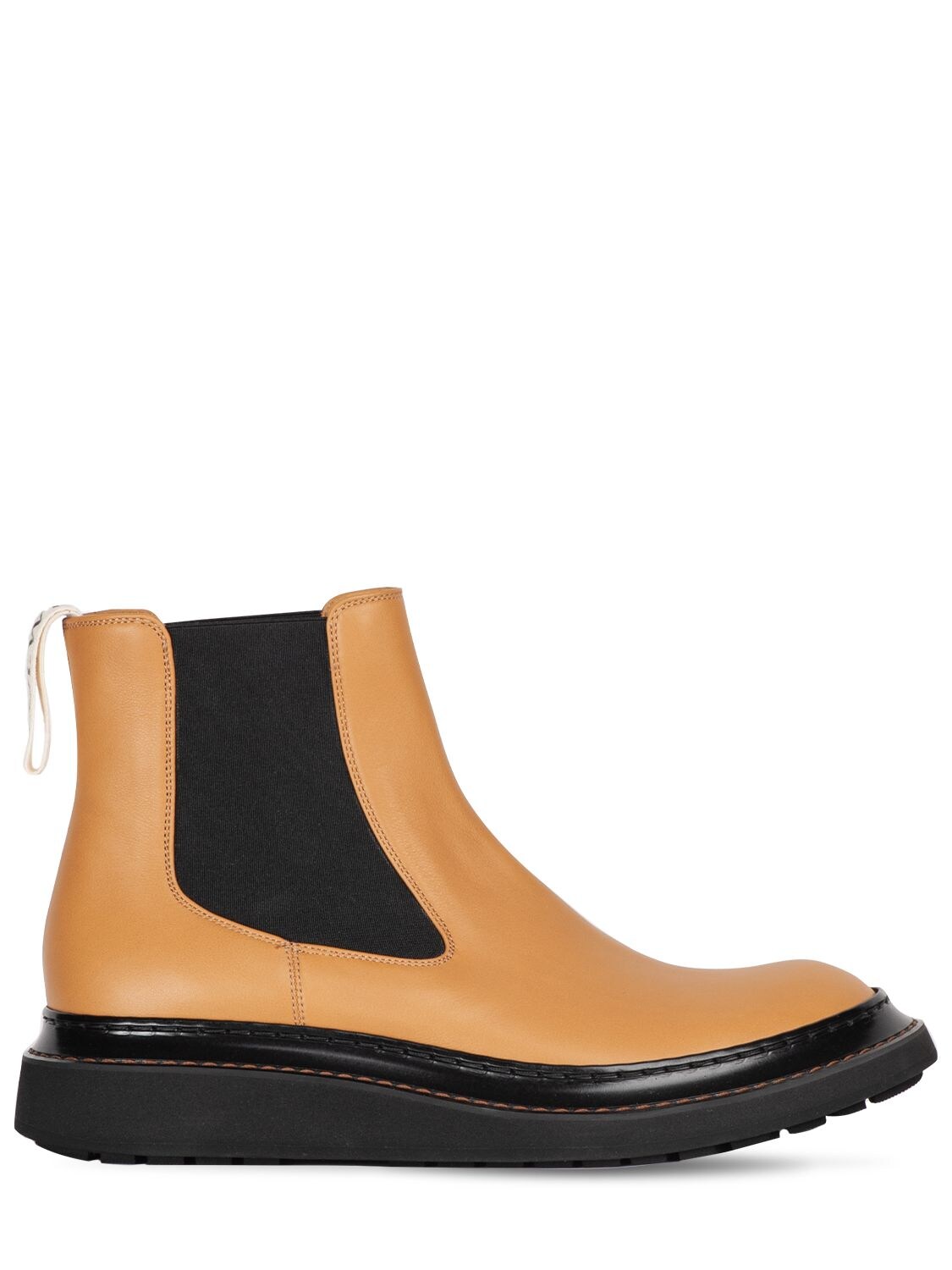 20mm Leather Chelsea Boots