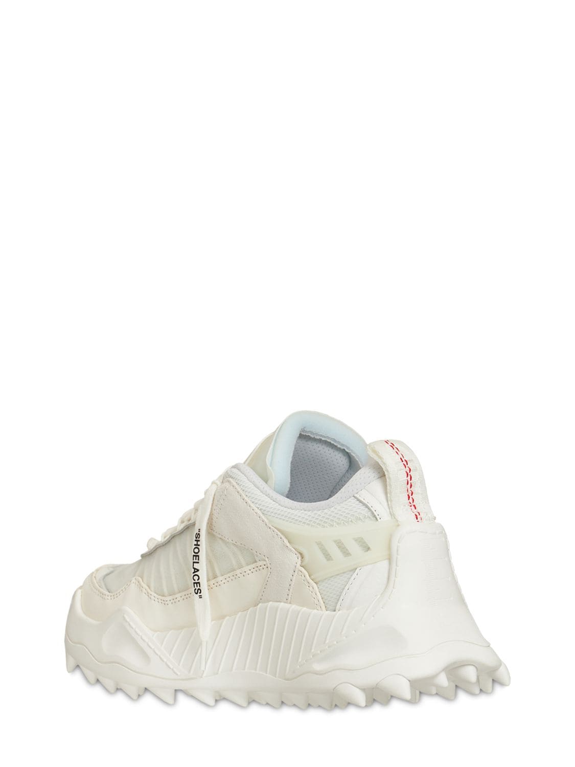 Shop Off-white 45mm Odsy 1000 Mesh Sneakers In 白色