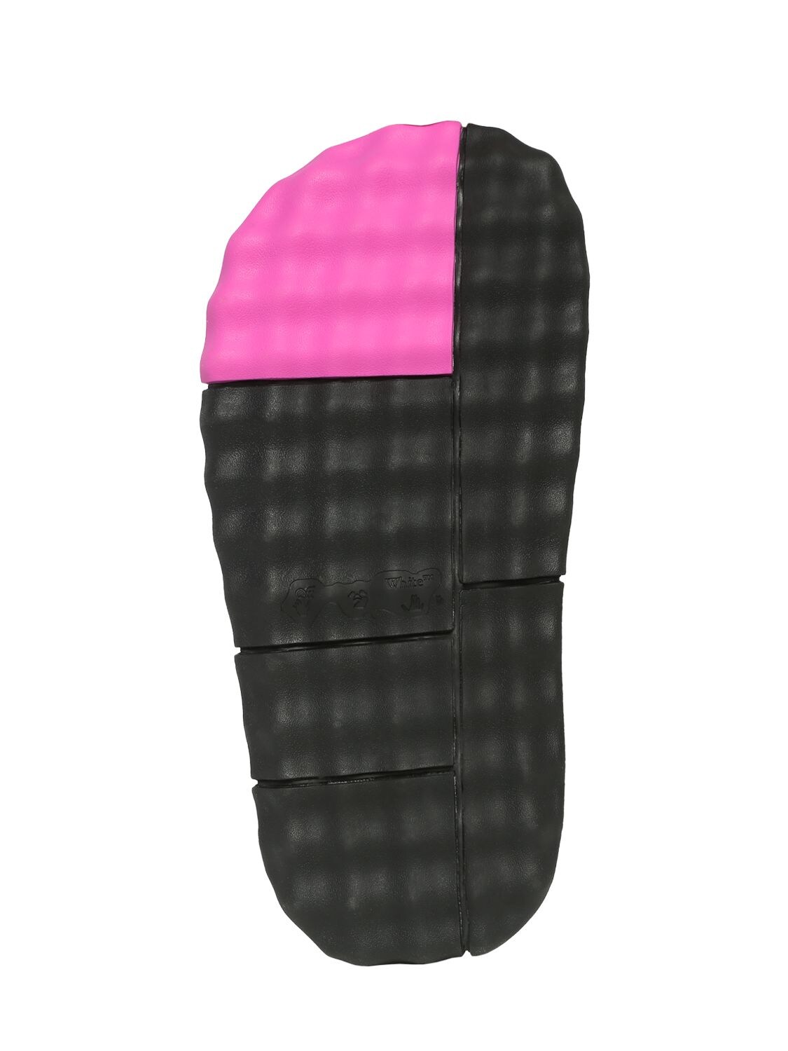 off white sponge sole meteor rubber slides