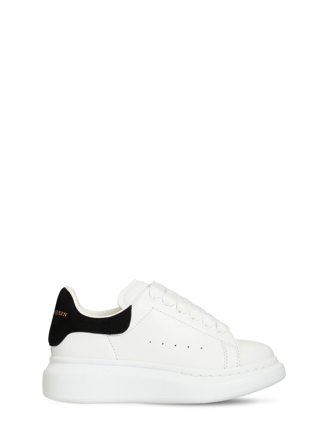Leather Lace-up Sneakers