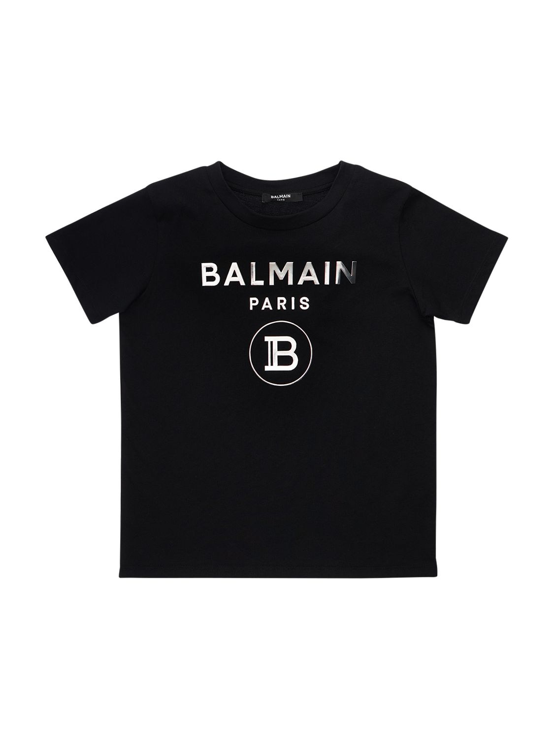 balmain embossed t shirt