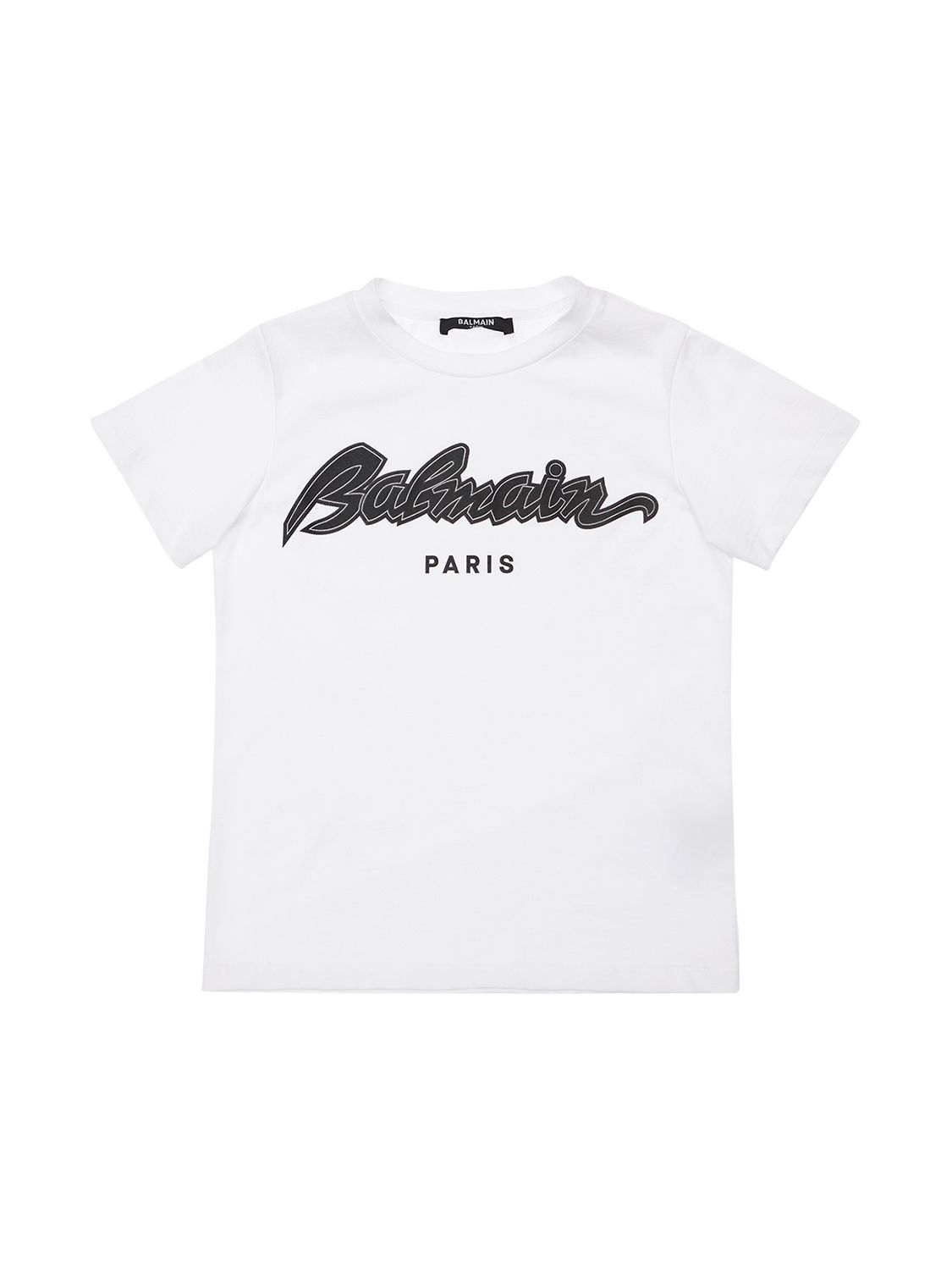 T-shirt Aus Baumwolljersey Mit Logo