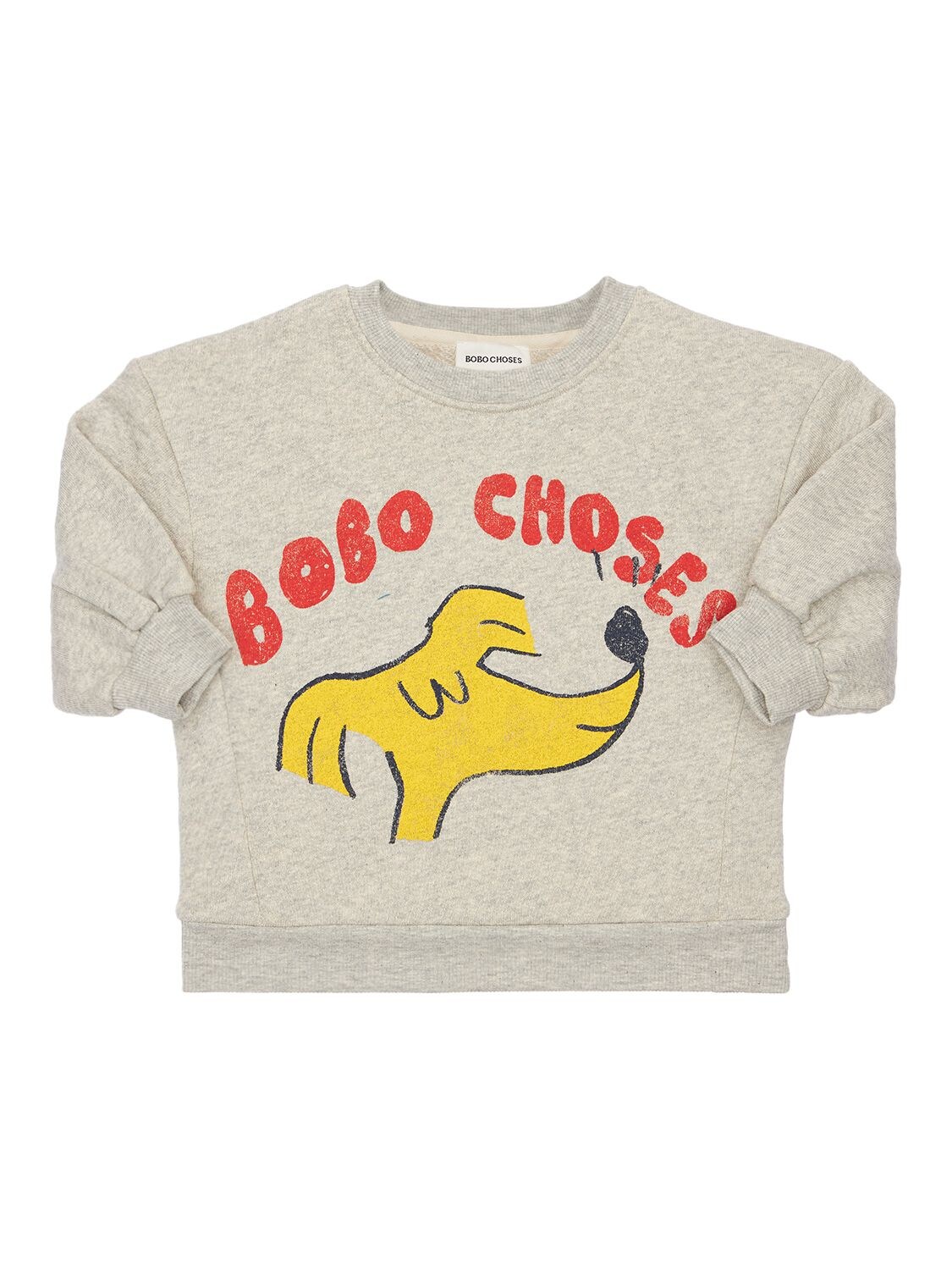 BOBO CHOSES LOGO PRINT ORGANIC COTTON SWEATSHIRT