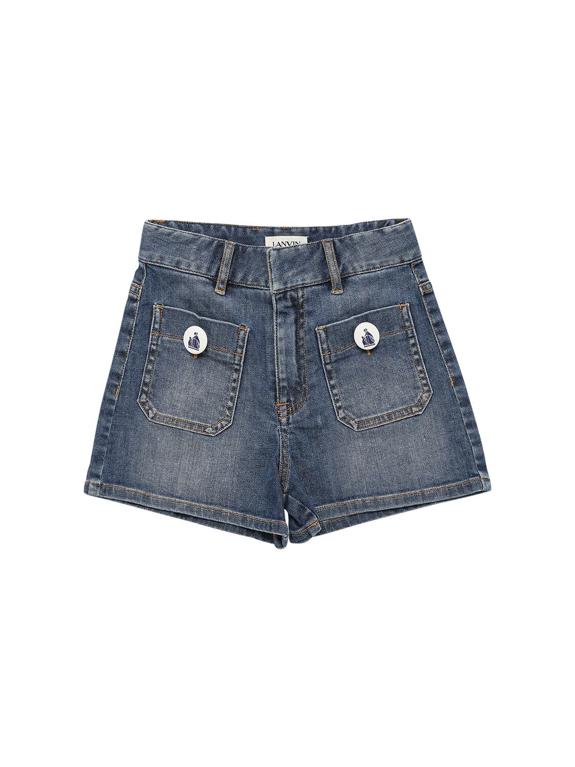Luisaviaroma Bambina Abbigliamento Pantaloni e jeans Shorts Pantaloncini Shorts In Cotone Stampato Con Logo 