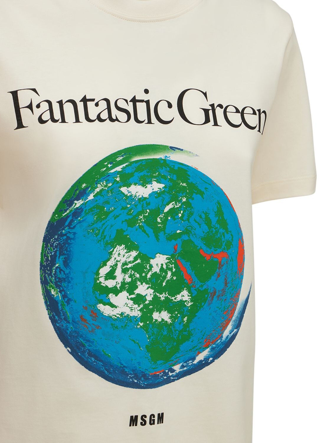 Fantastic Green コットンtシャツ