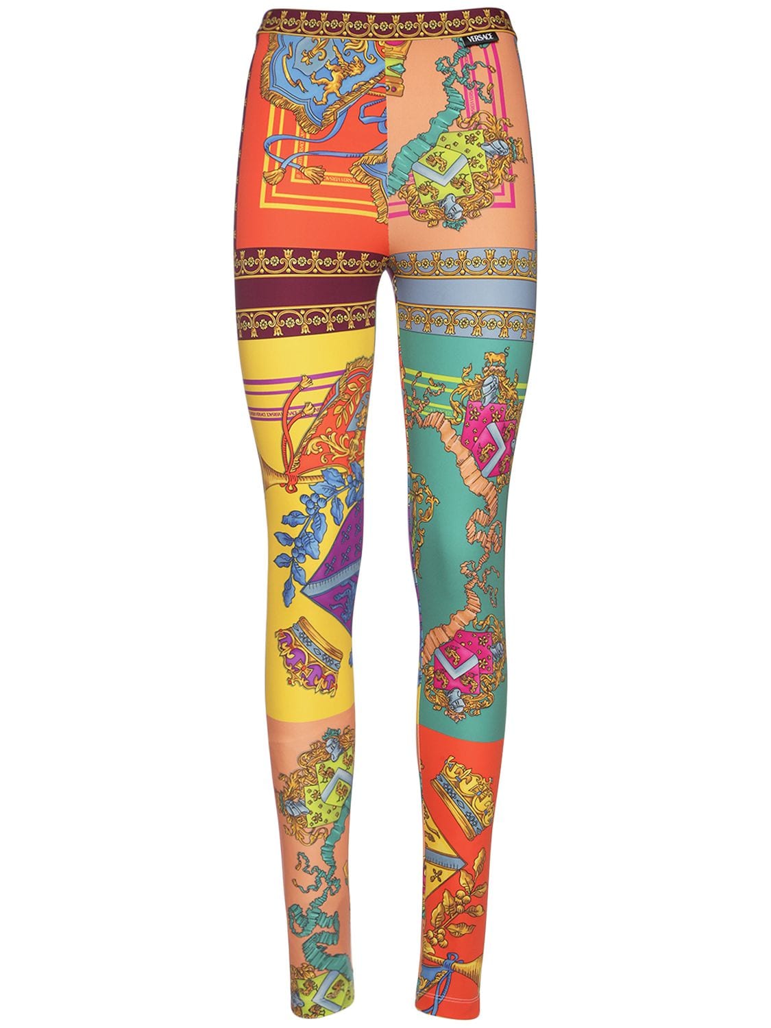 VERSACE Stretch Tech Greca Leggings