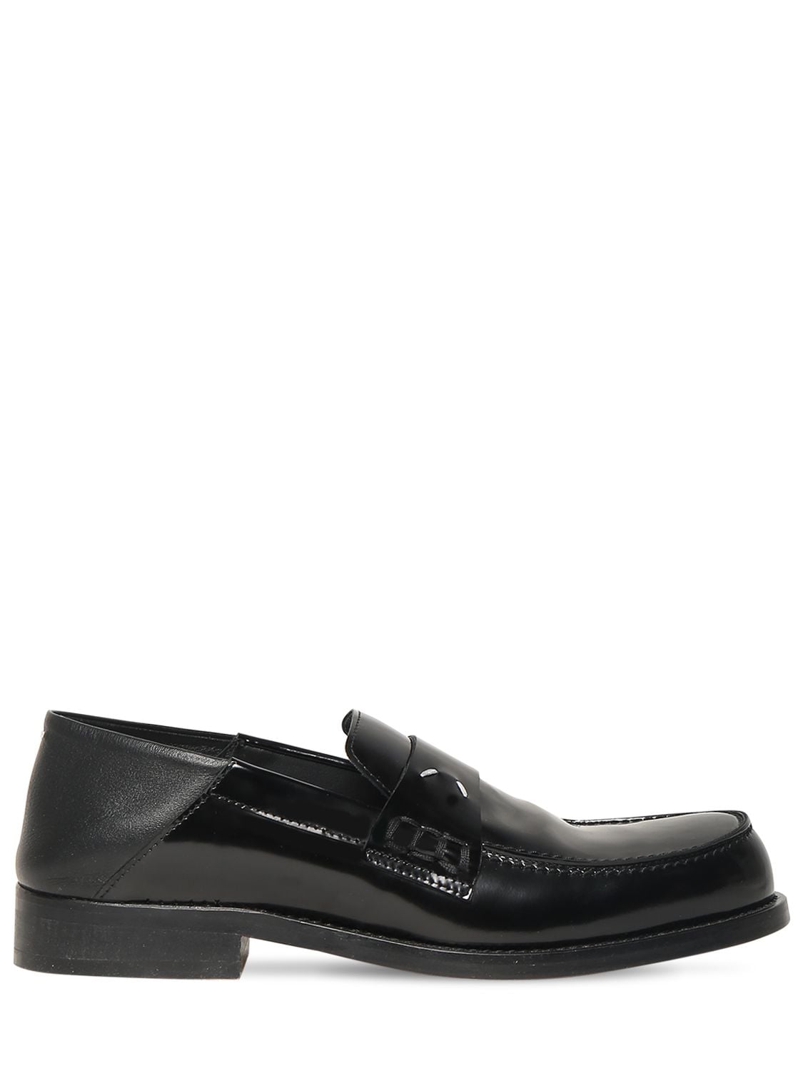 20mm Brushed Leather Loafers